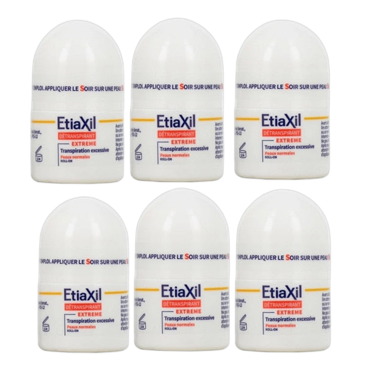 【Etiaxil】DETRANSPIRANT PEAUX NORMAL 15ml <0.5 fl oz> 6pc set