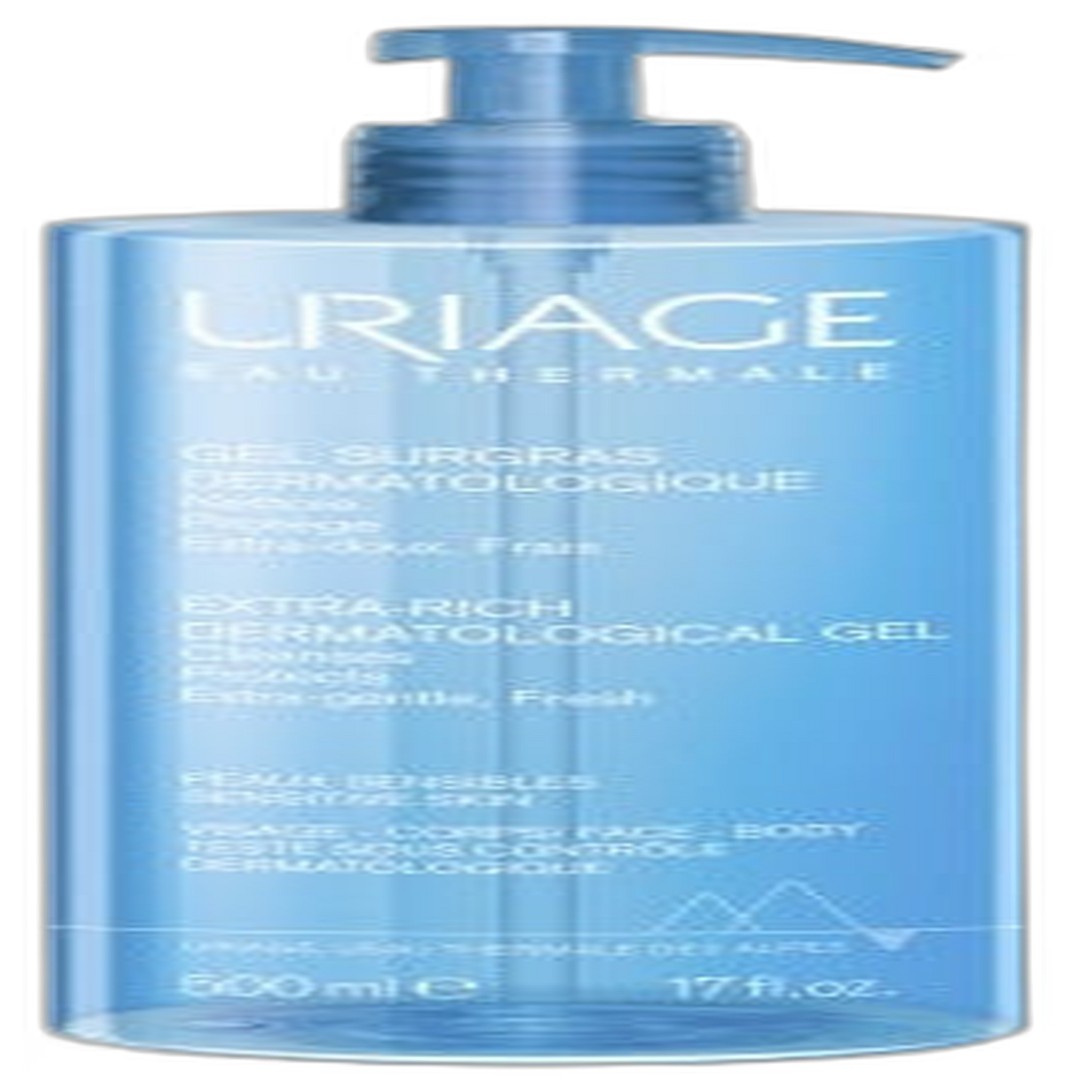 【Uriage】Dermatological Liquid Surgras Gel 500 mL <16.9 fl oz>