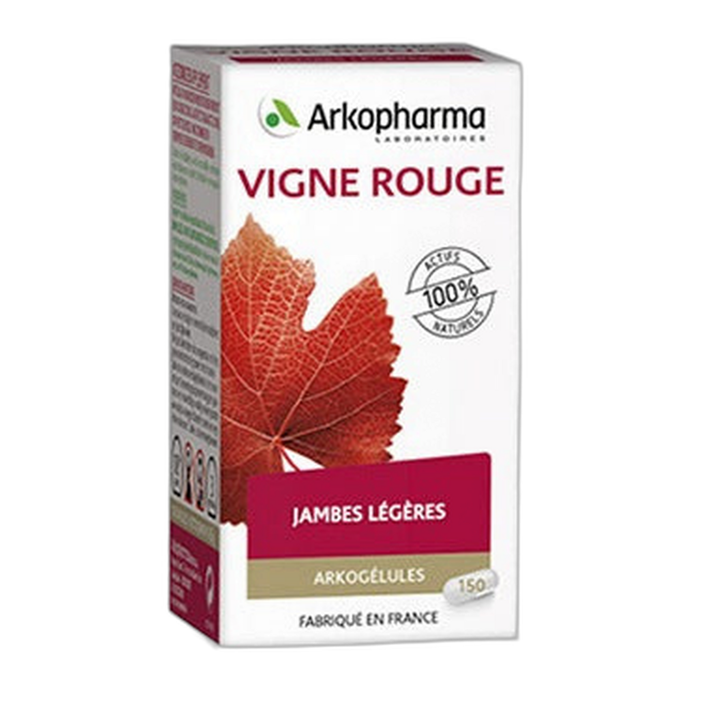 【Arkopharma】葡萄葉輕盈腿部膠囊 150 Capsules