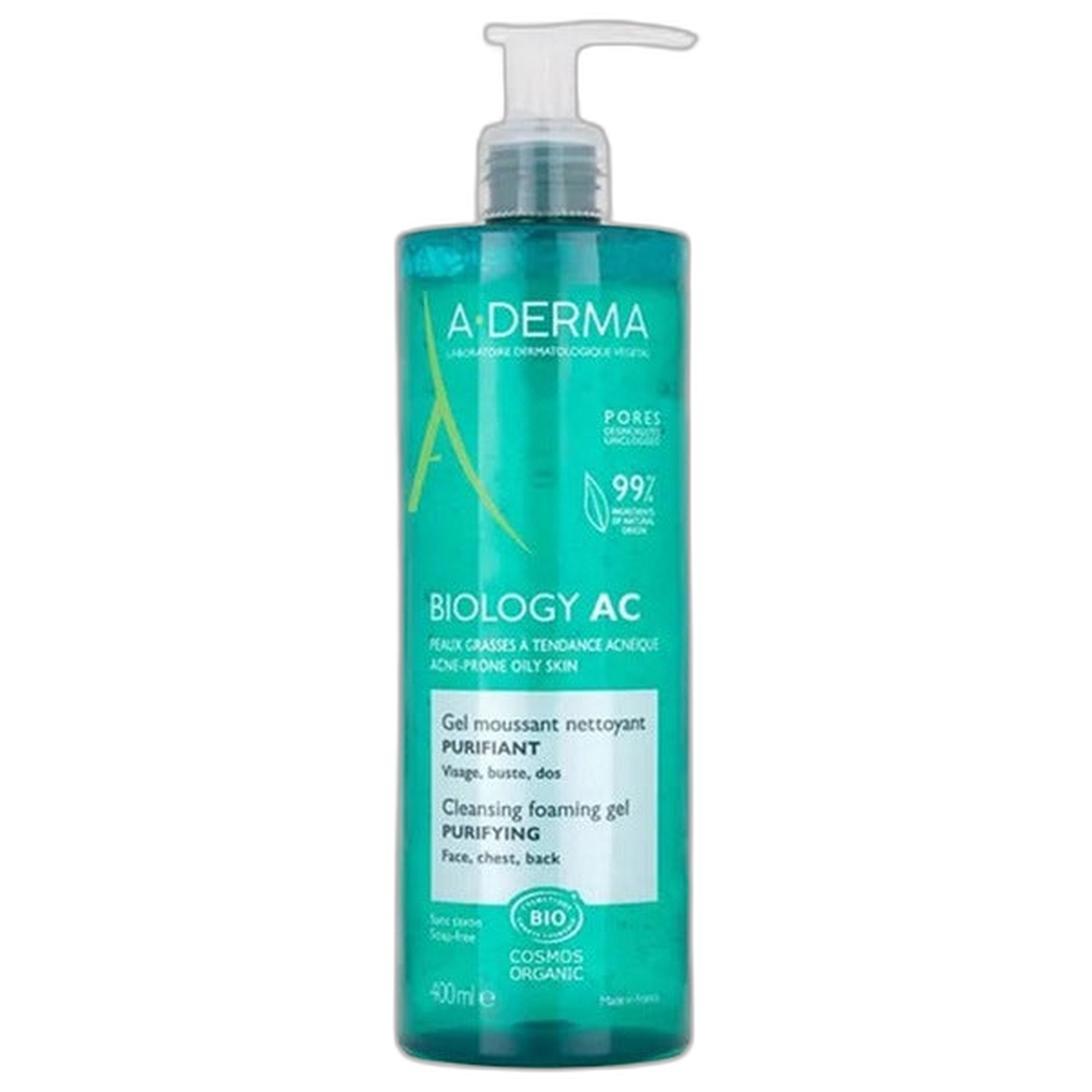 【A-DERMA】生物净化洁面泡沫凝胶 400 mL <13.5 fl oz>