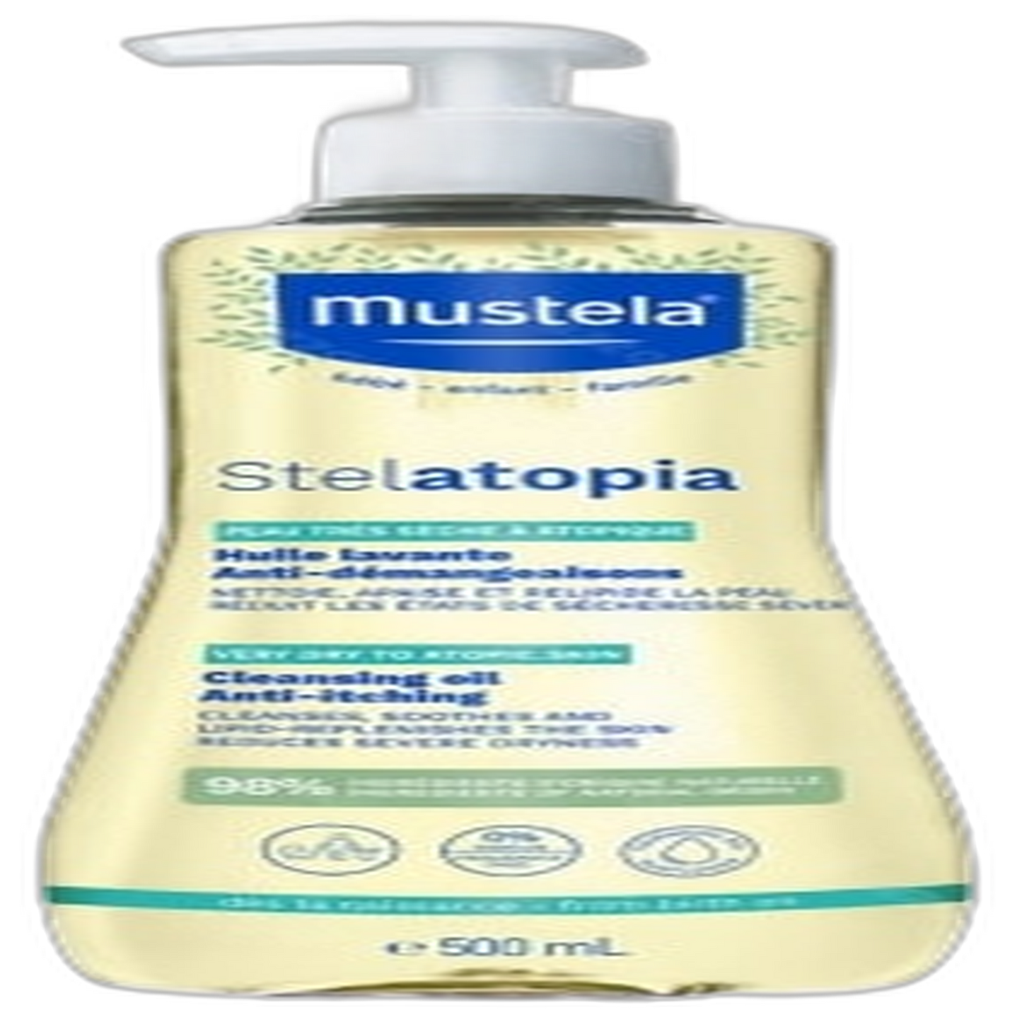 【Mustela】스텔라토피아 클렌징 오일 해바라기 500 mL <16.9 fl oz>