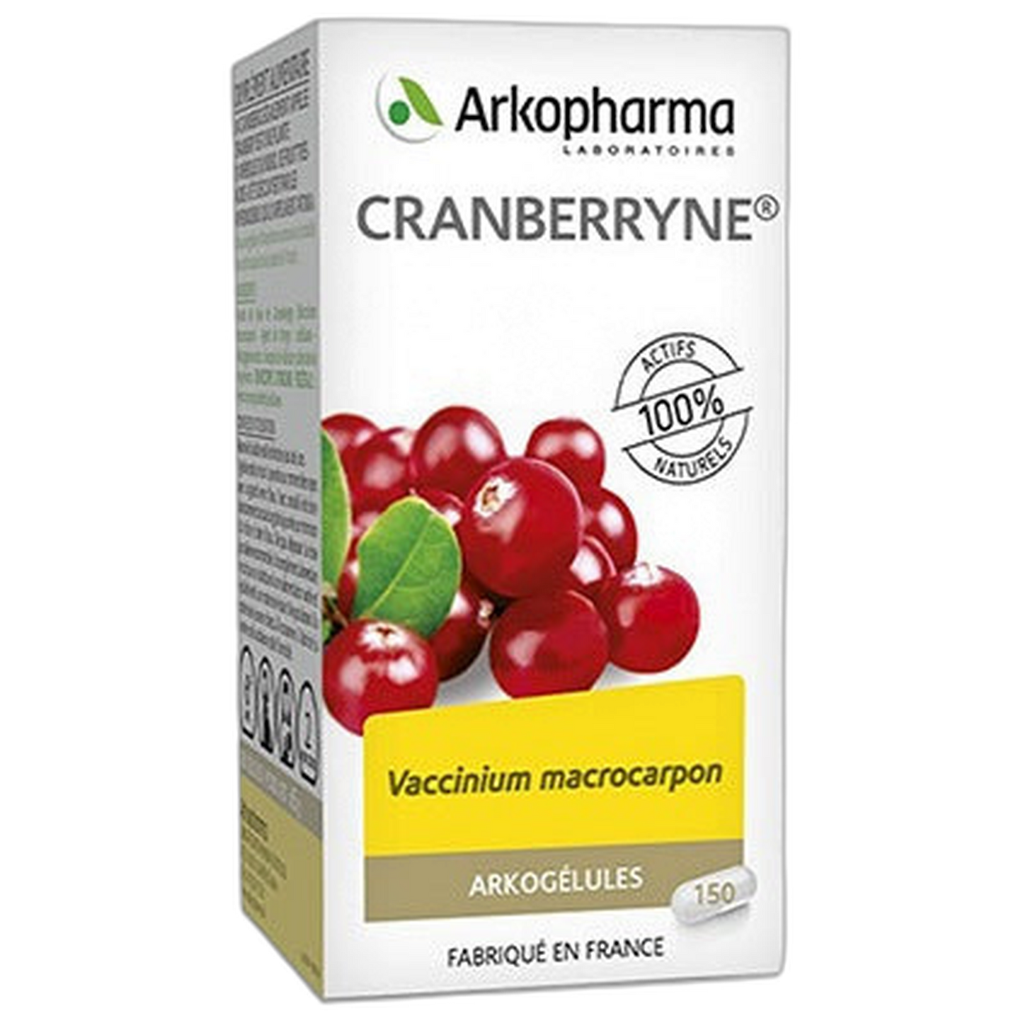 【Arkopharma】アルコゲルール クランベリー 150カプセル