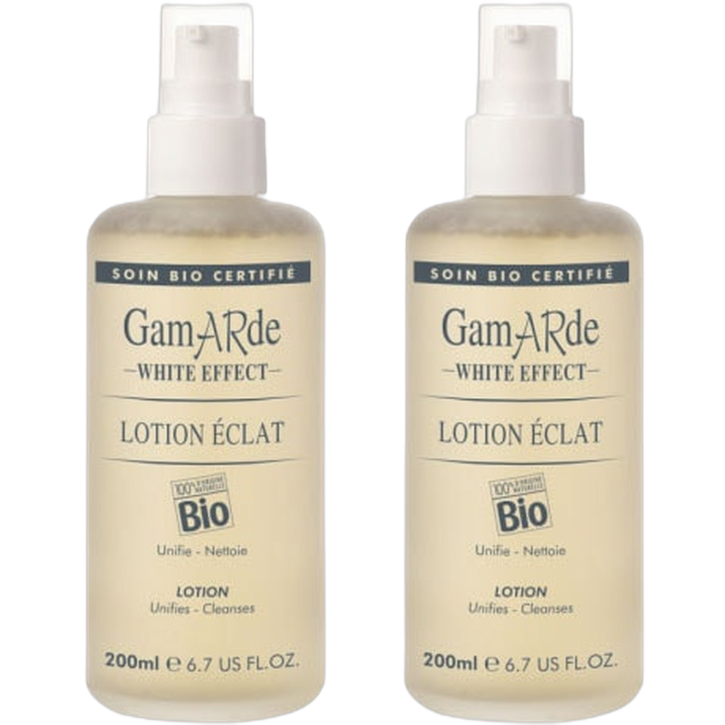 【GAMARDE】 WHITE EFFECT LOTION ECLAT 200ml <6.8 fl oz> 2pc