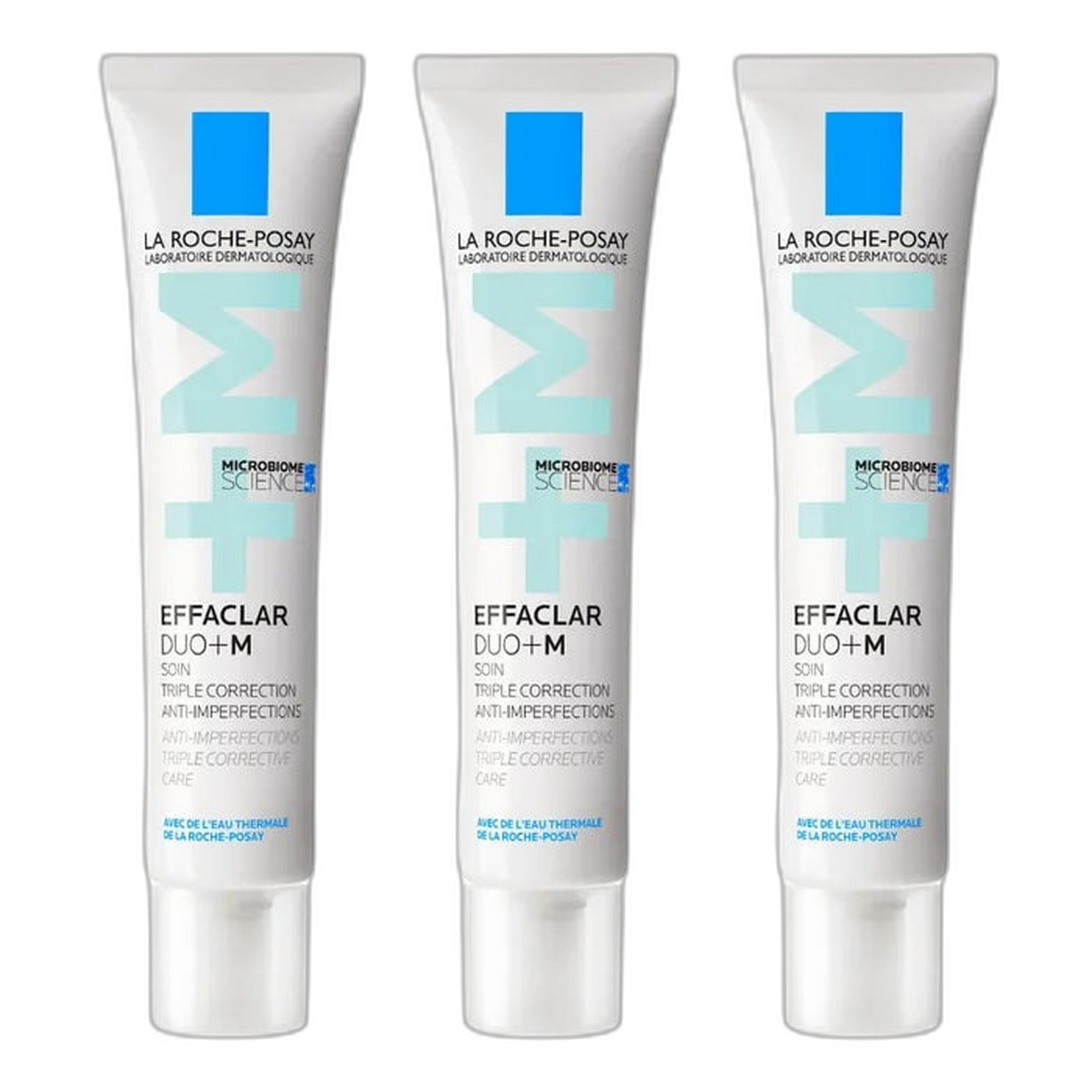 【La Roche-Posay】Effaclar Duo+M 三重修复抗瑕疵护理 40 mL <1.4 fl oz> 3件套