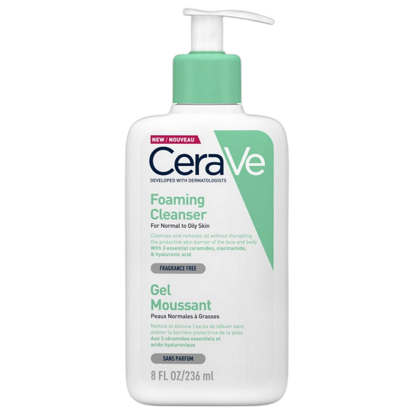 【CeraVe】FOAMING CLEANSER 236ml <7.98 fl oz>