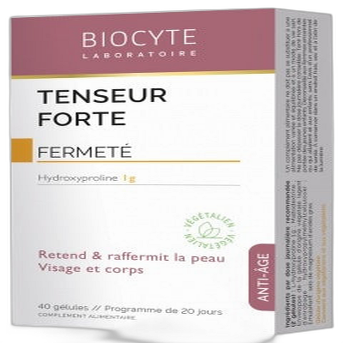 【BIOCYTE】テンソール フォルテ アンチエイジング 皮膚引き締め 40カプセル