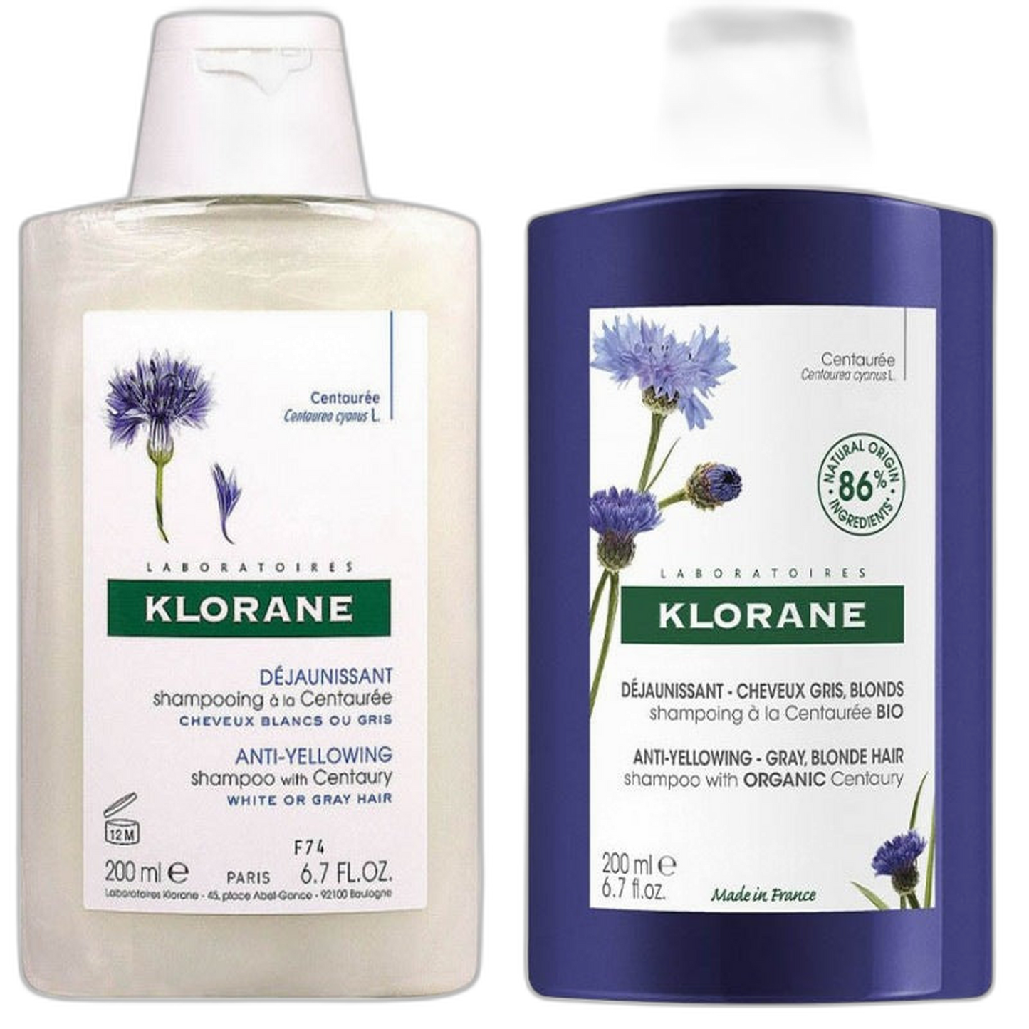 【Klorane】센토리 샴푸 200 mL <6.8 fl oz>