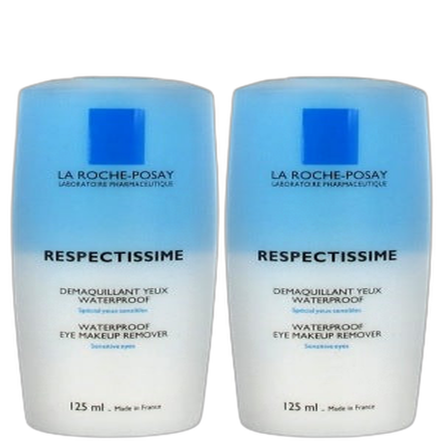 【라로슈포제】레스펙티심 워터프루프 아이 메이크업 리무버 125 mL <4.2 fl oz> 2개 세트