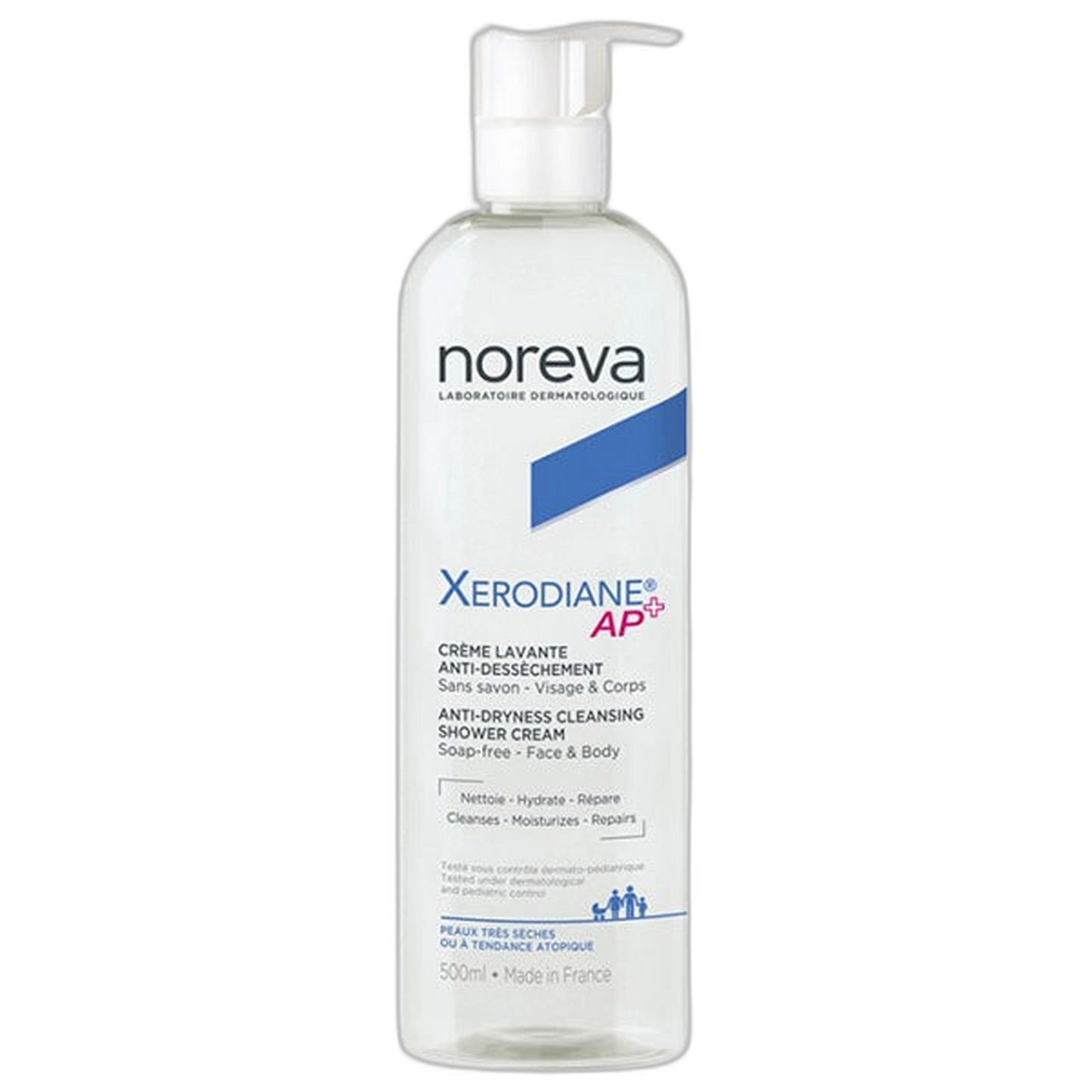 【Noreva】ゼロディアン AP+ アンチドライング クレンジングクリーム 500 mL <16.9 fl oz>