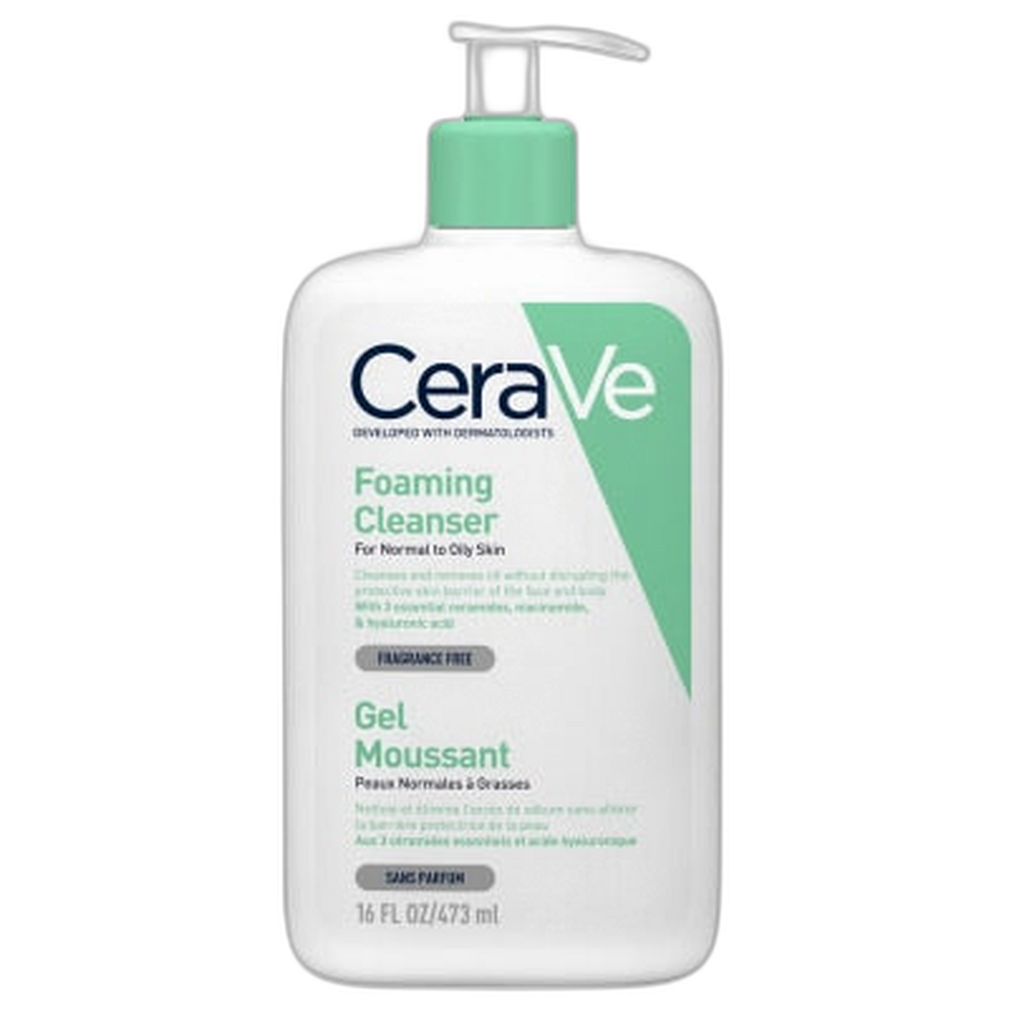 【CeraVe】泡沫洁面乳 473 mL <16.0 fl oz>