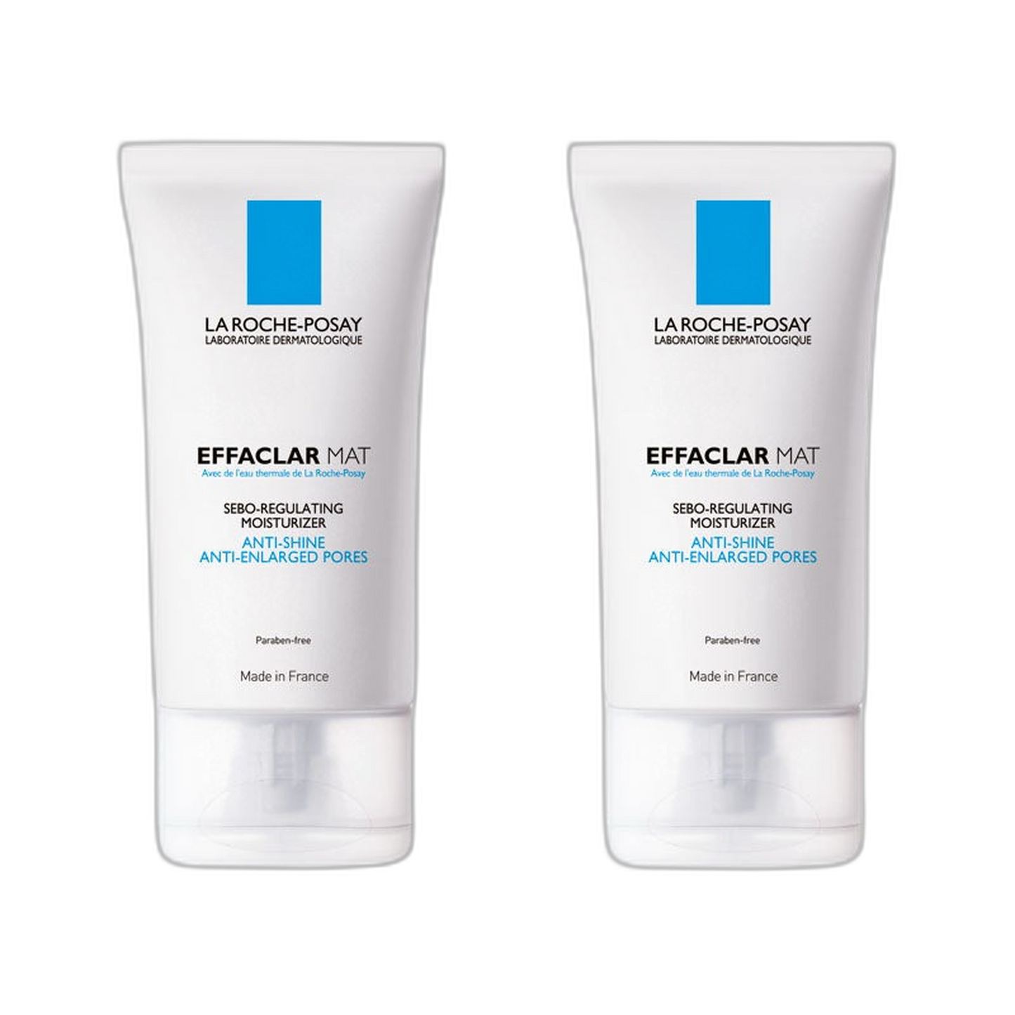 【La Roche-Posay】Effaclar Mat 40 mL <1.4 fl oz> 2pc Set