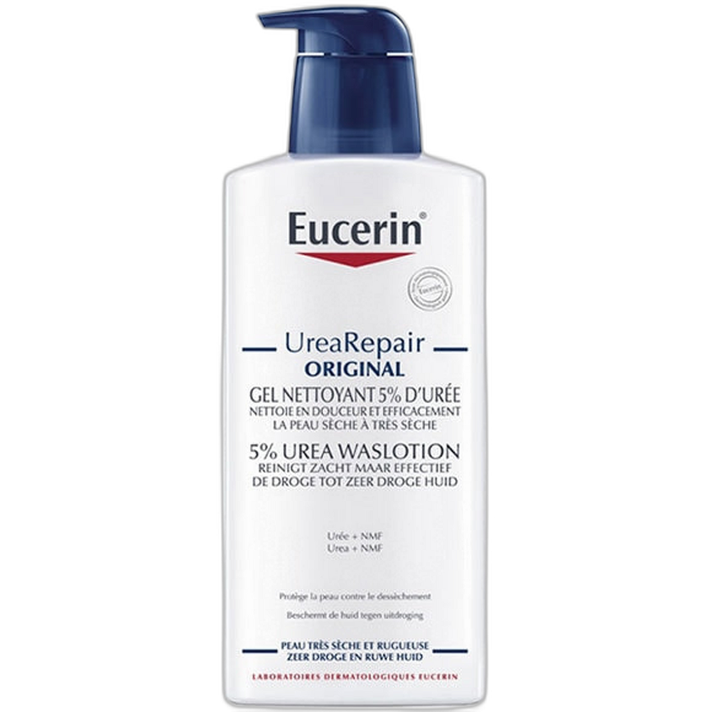 【Eucerin】尿素修復原創潔膚凝膠 5% 400 mL <13.5 fl oz>