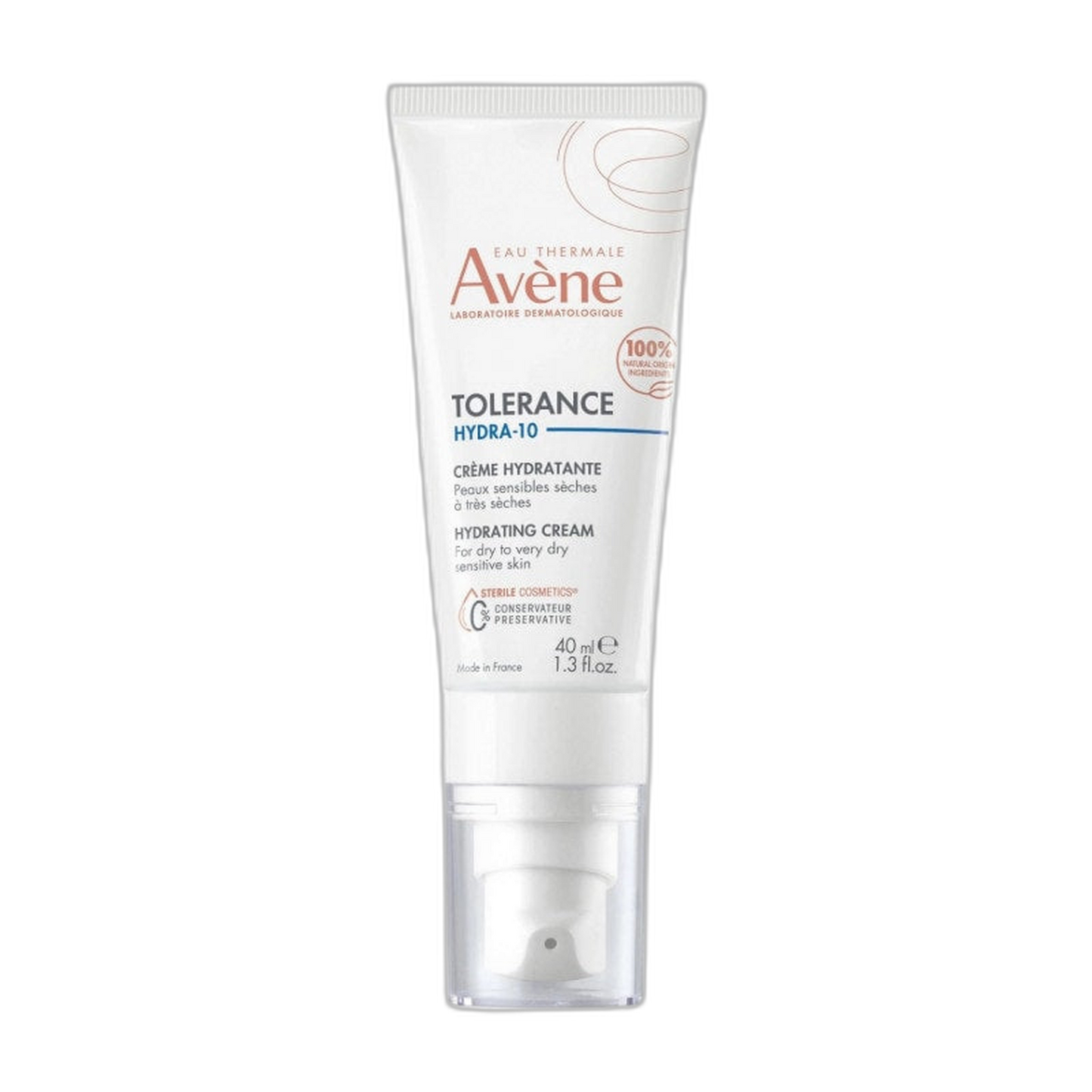 【Avène】토너런스 하이드라-10 보습 크림 40 mL