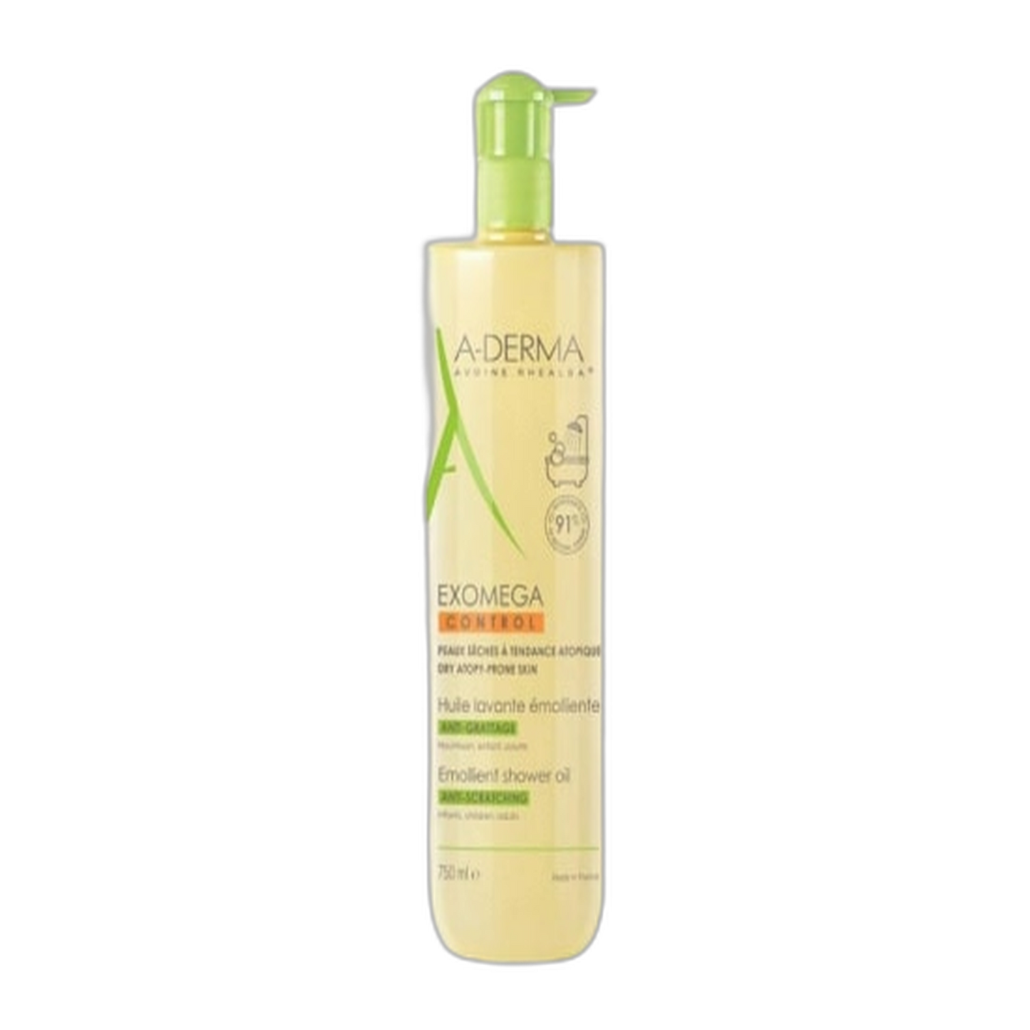 【A-DERMA】Exomega 控油潤膚清潔油 防抓癢 750 mL <25.4 fl oz>