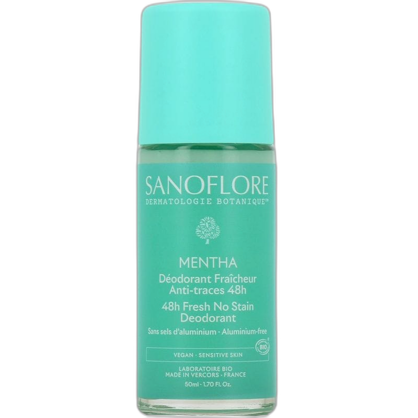 【Sanoflore】薄荷止汗劑 48小時 50 毫升 <1.7 液量盎司>