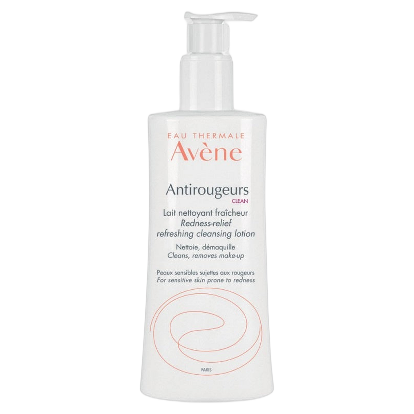 【AVENE】 ANTIROUGEURS CLEAN LAIT NETTOYANT FRAICHEUR 400ml <13.53 fl oz>