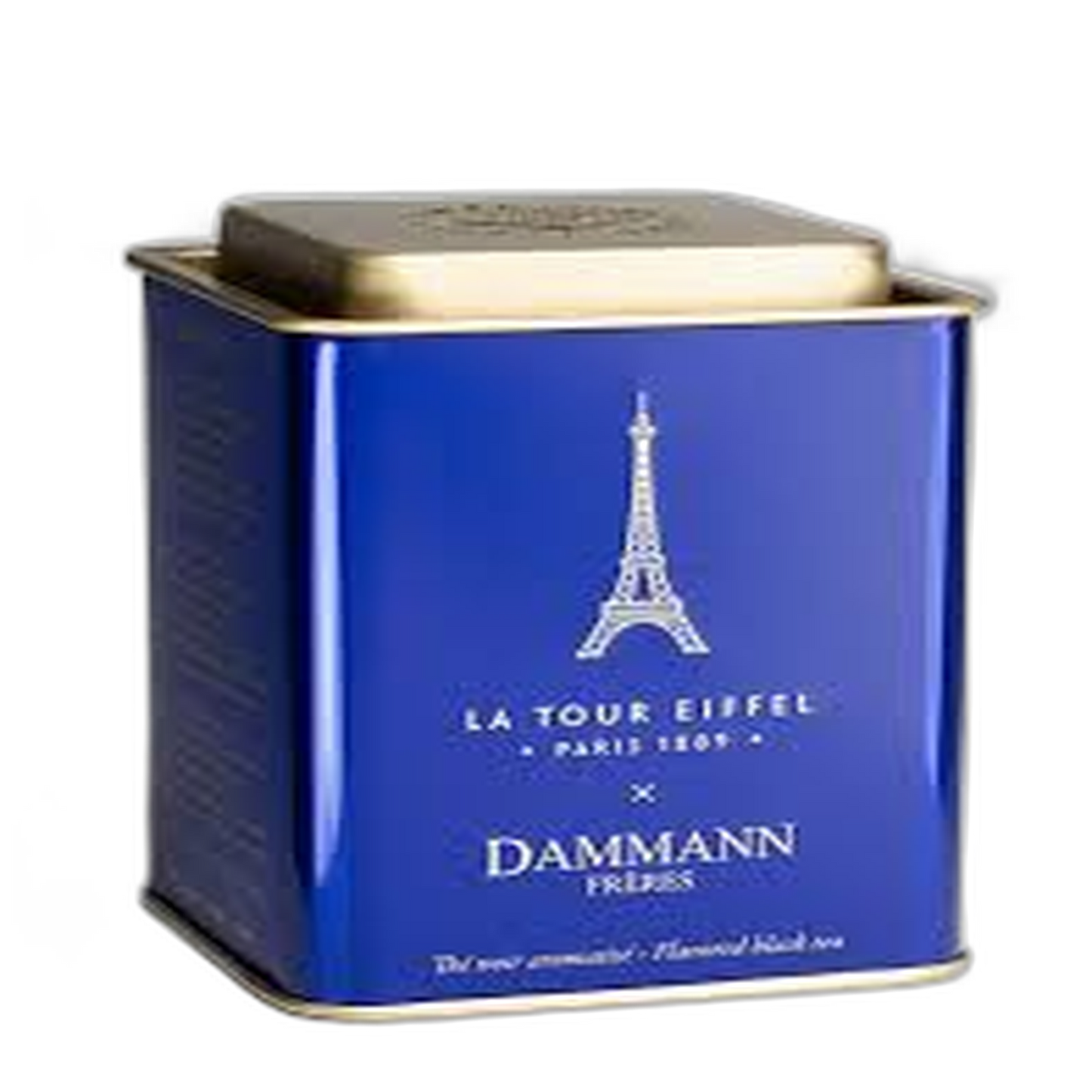【Dammann Frères】에펠탑 블랙티 - 메탈 박스 - 100 g <3.53 oz>