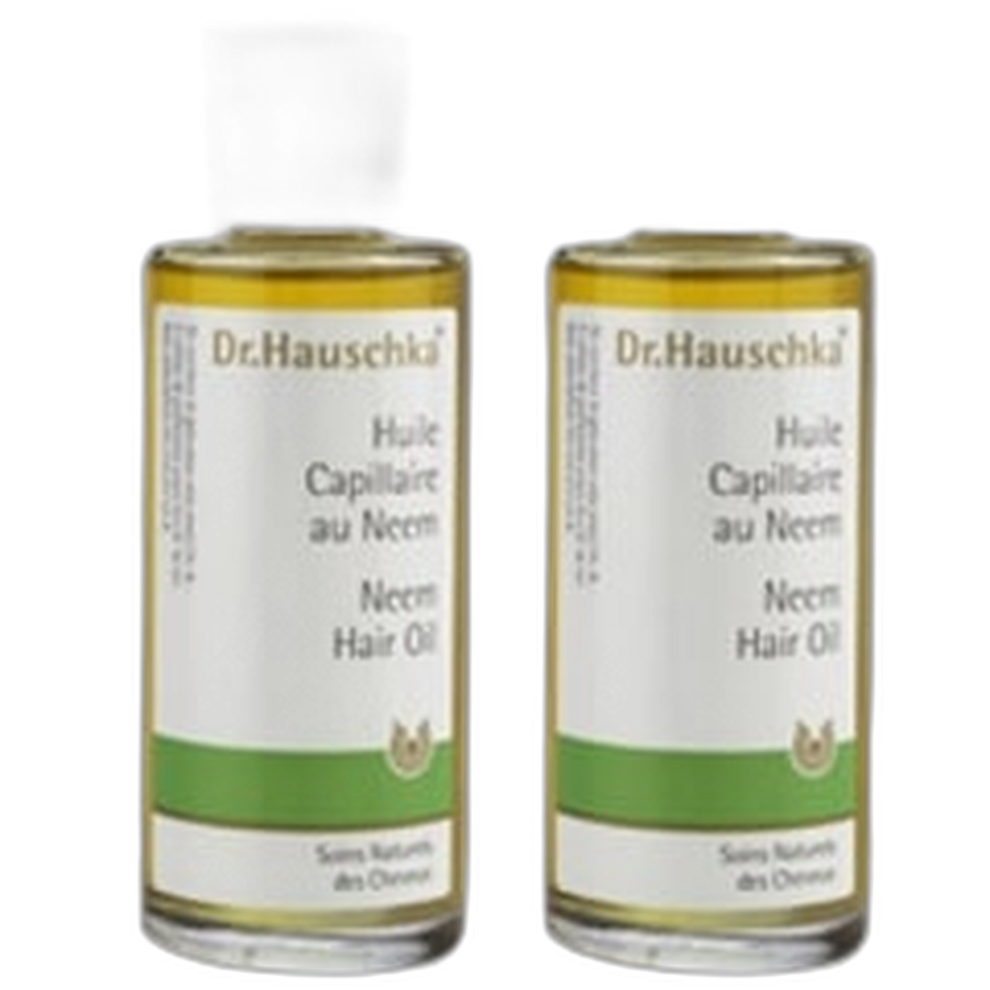 【Dr. Hauschka】Huile de Neem pour Cheveux - Traitement Revitalisant Intensif 100 mL <3.4 fl oz> ensemble de 2 pièces