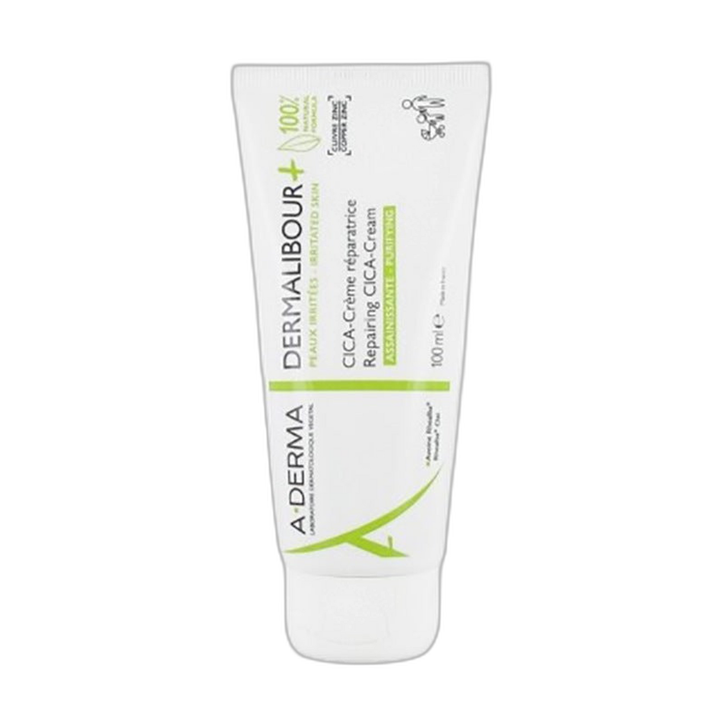 【A-DERMA】ダーマリブール+ シカ修復浄化クリーム 100m <3.4 fl oz>