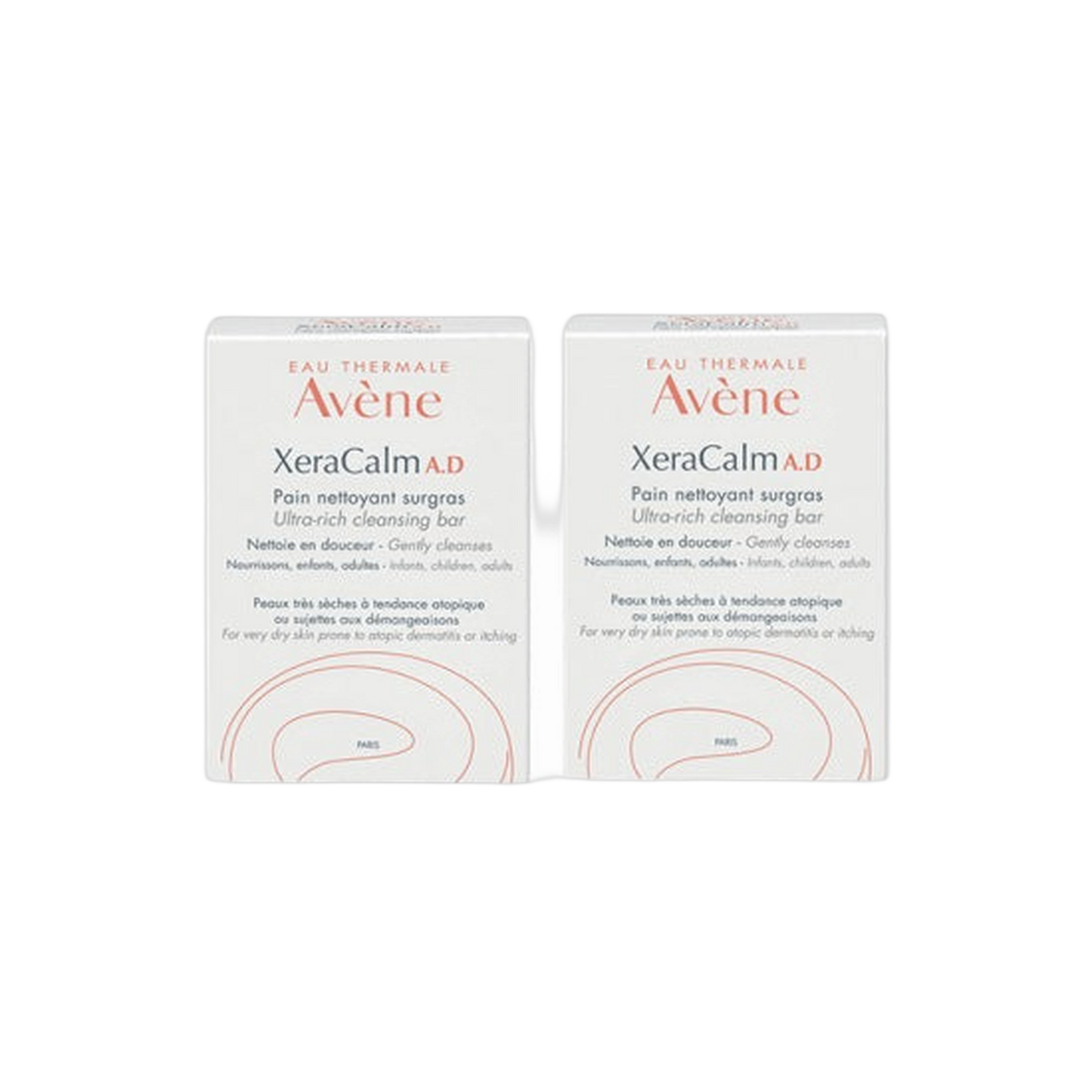 【AVENE】XERACALM A.D PAIN NETTOYANT SURGRAS 2×100g <3.53 oz>
