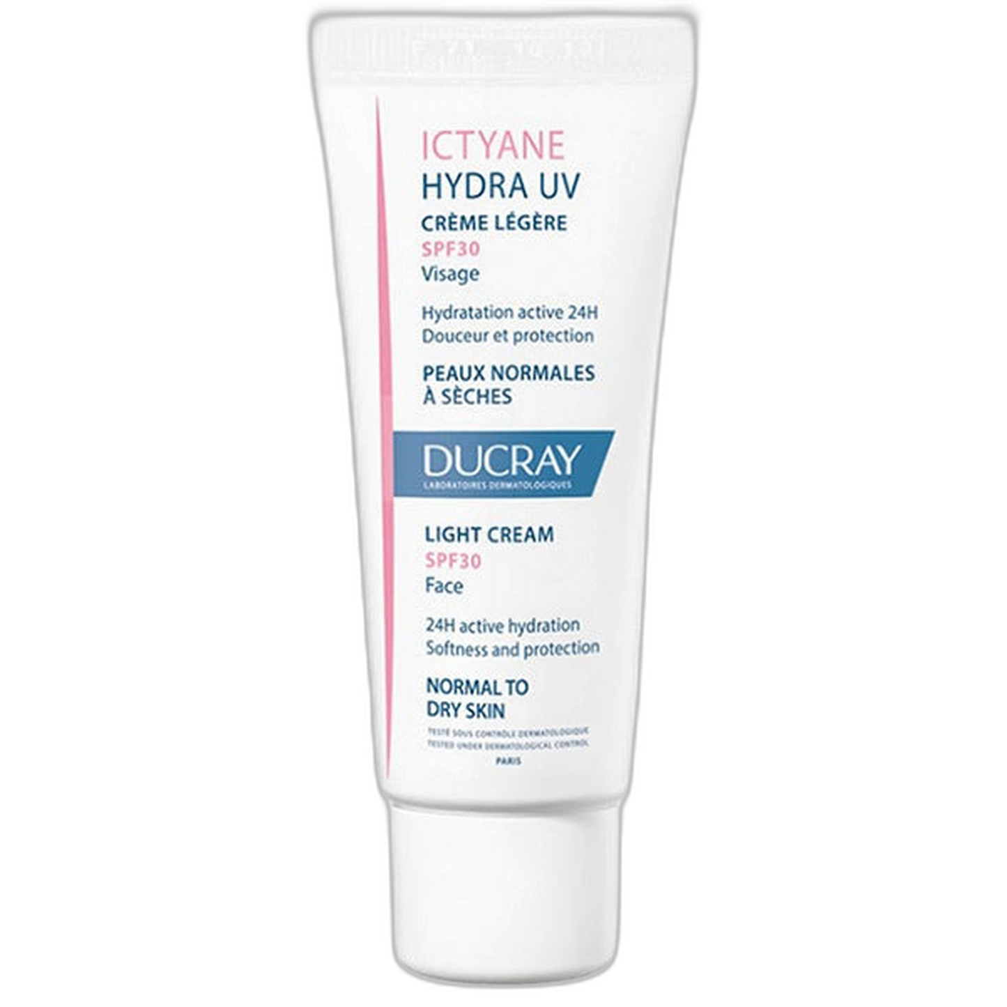 【Ducray】Ictyane Hydra UV轻盈防晒面霜 SPF 30 40 mL <1.4 fl oz>