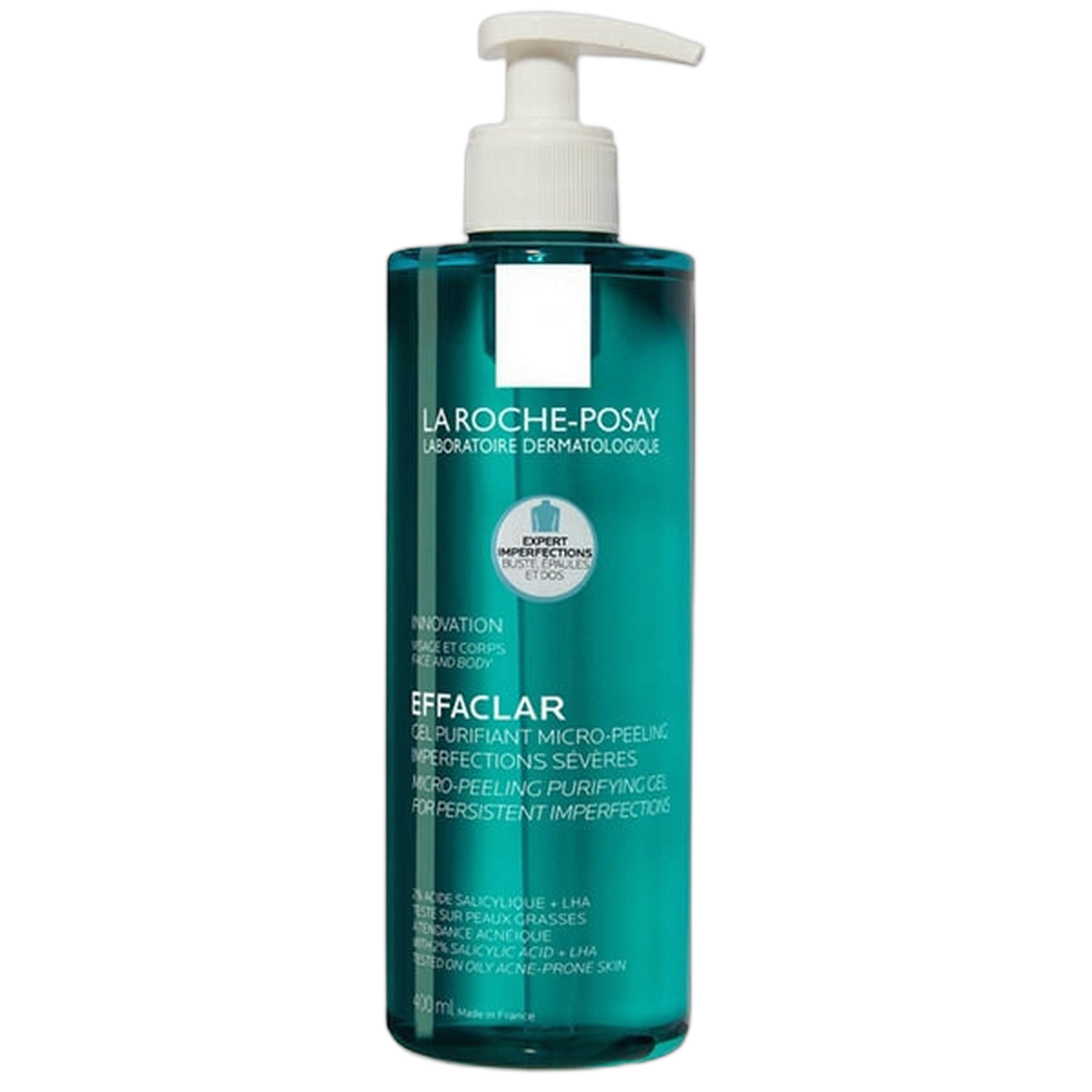 【LA ROCHE POSAY】EFFACLAR GEL PURIFIANT MICRO-PEELING 400ml <13.53 fl oz>