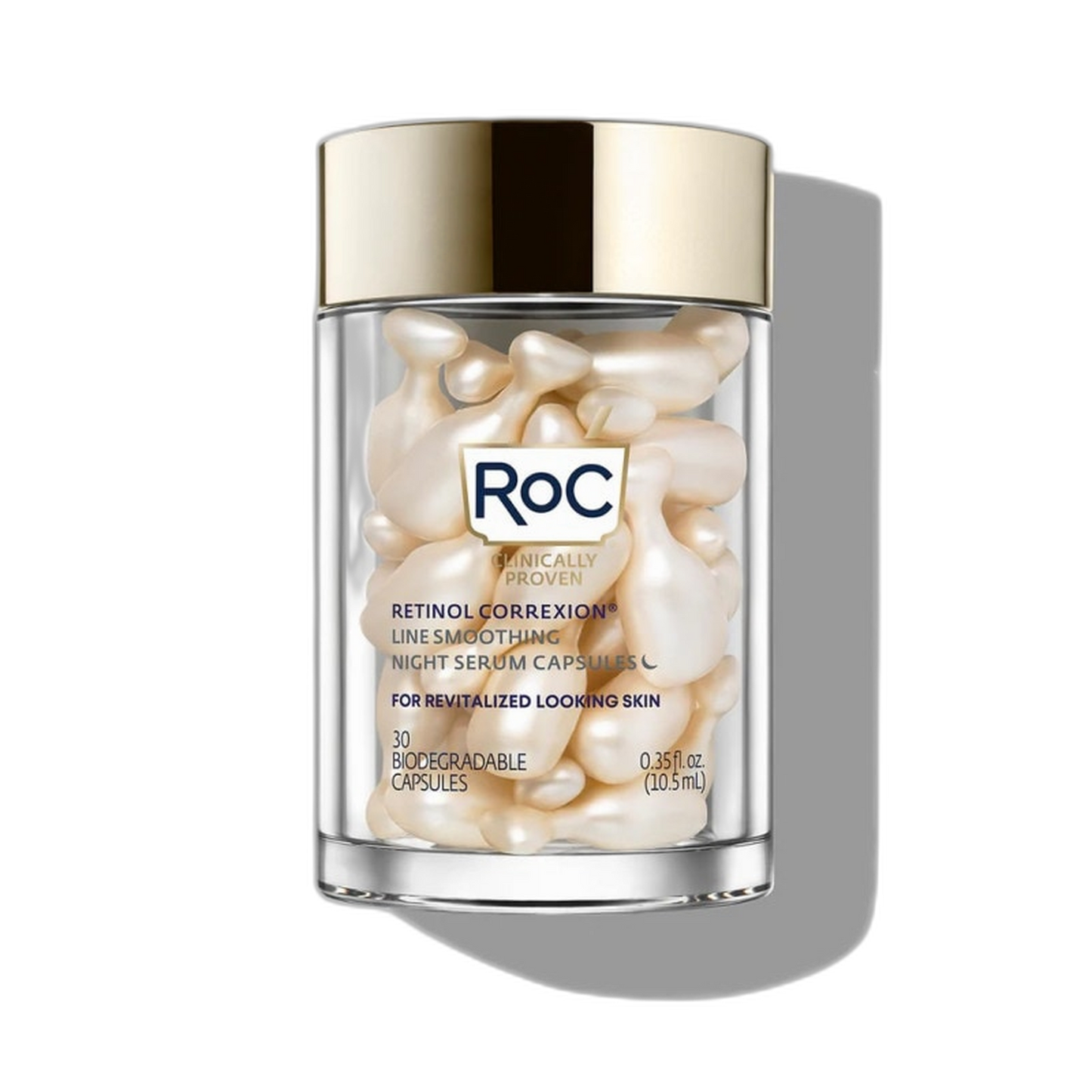 【RoC Skincare】Roc视黄醇修复线条平滑夜间精华胶囊 30 Capsules