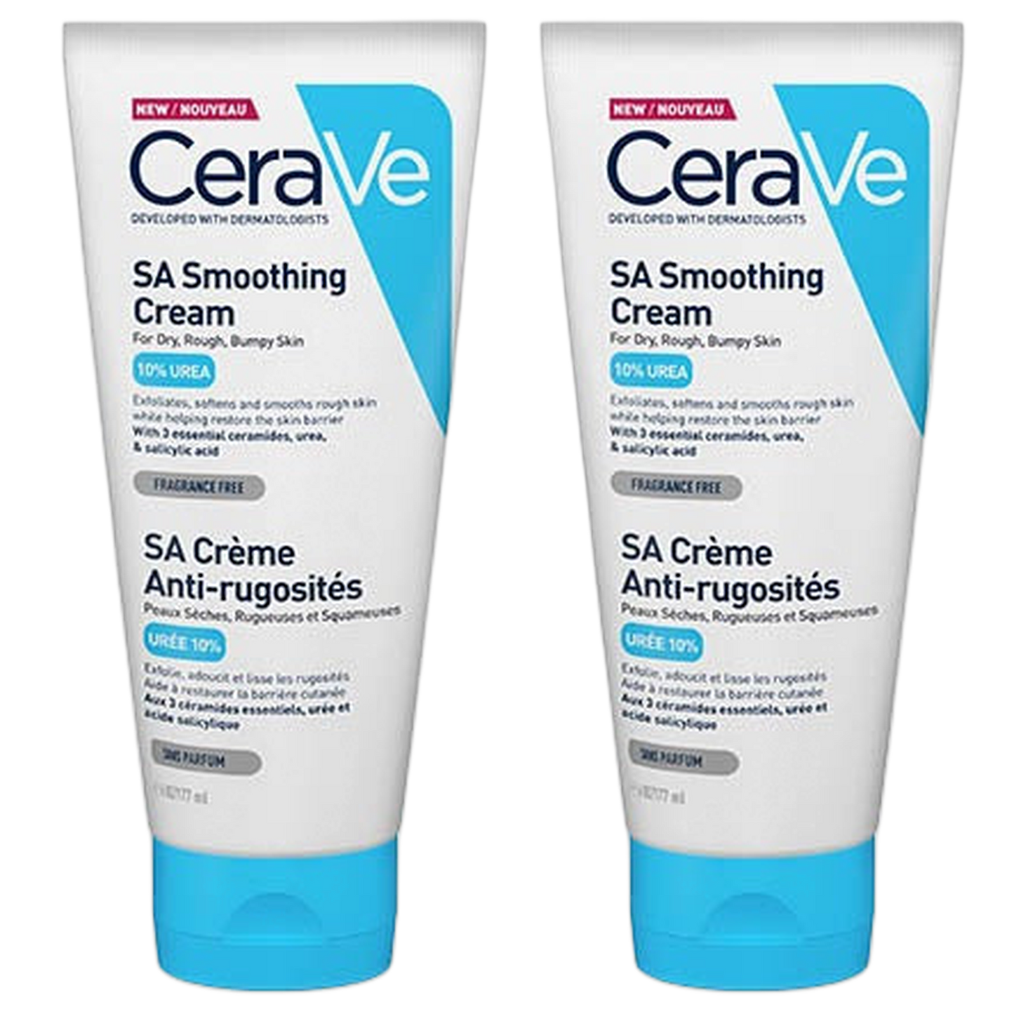 【CeraVe】SA SMOOTHING CREAM - 177ml 2pcs <5.99 fl oz>