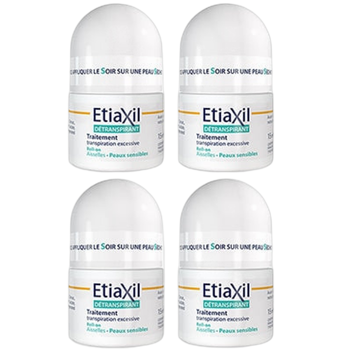 【Etiaxil】DETRANSPIRANT PEAUX SENSIBLE 15ml <0.5 fl oz> 4pc