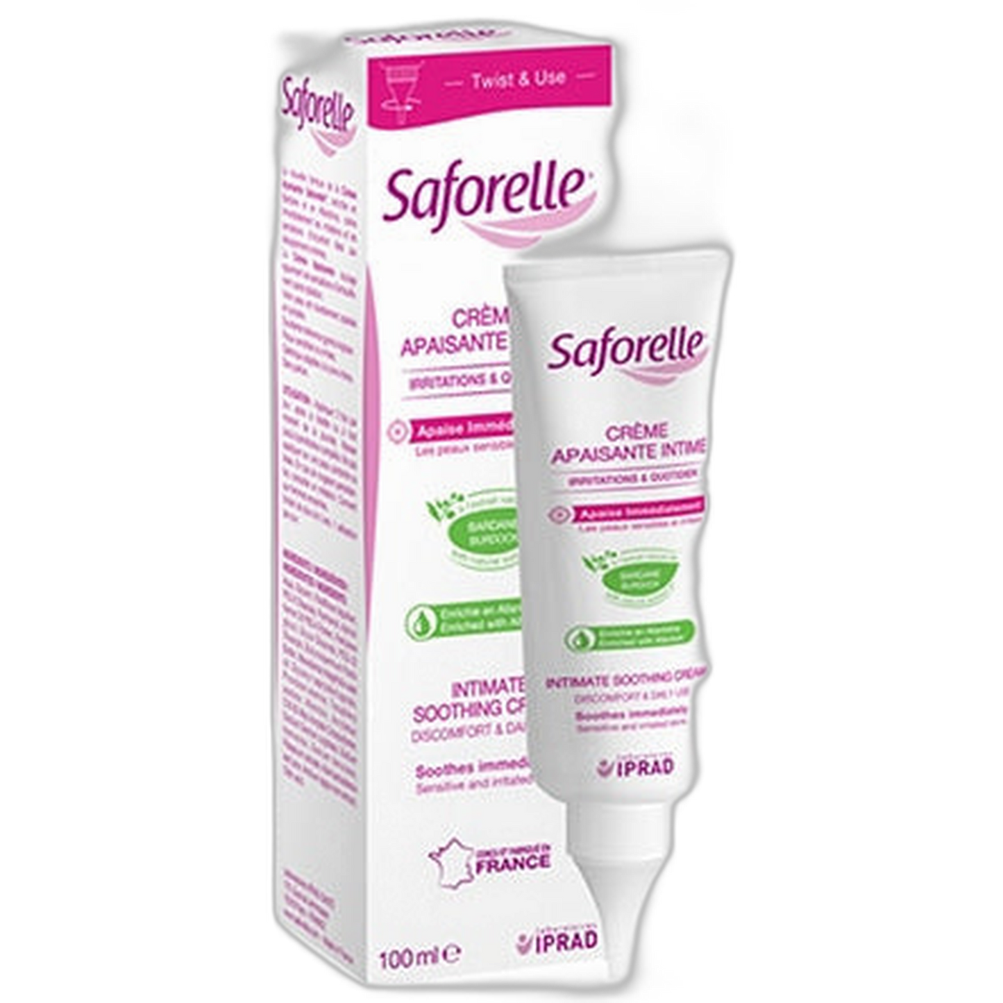 【Saforelle】舒缓私密霜 100 mL <3.4 fl oz>