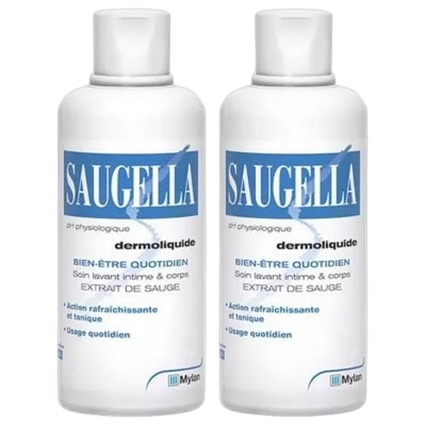 【SAUGELLA】DERMOLIQUIDE 500ml <16.9 fl oz> 2pc set