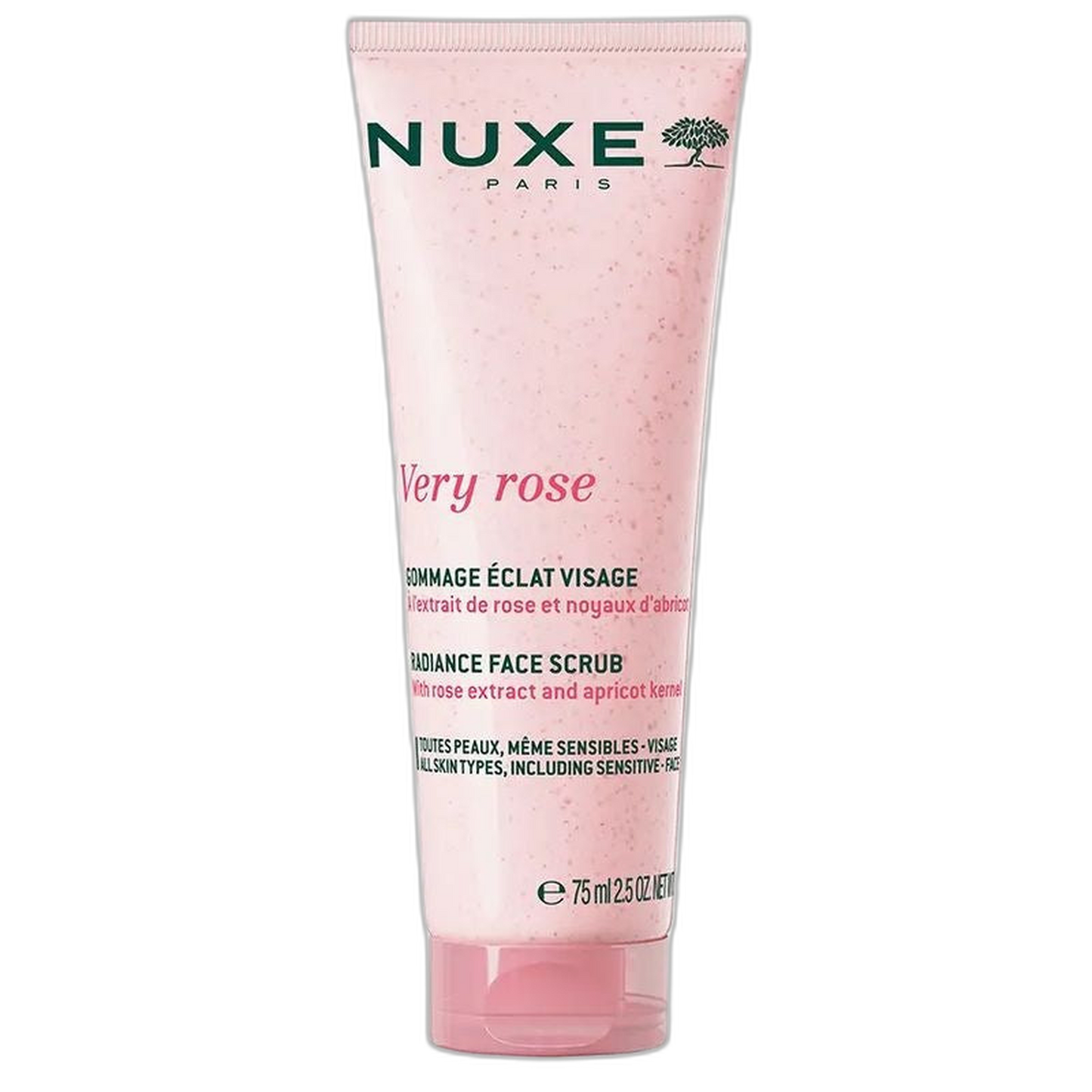 【NUXE】玫瑰光采去角質洗面乳 75 mL <2.5 fl oz>