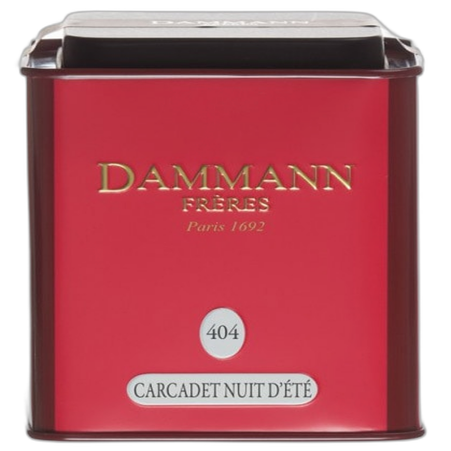 【Dammann Frères】Hibiscus Summer Night N°404 -Metal Box- 100 g <3.53 oz>