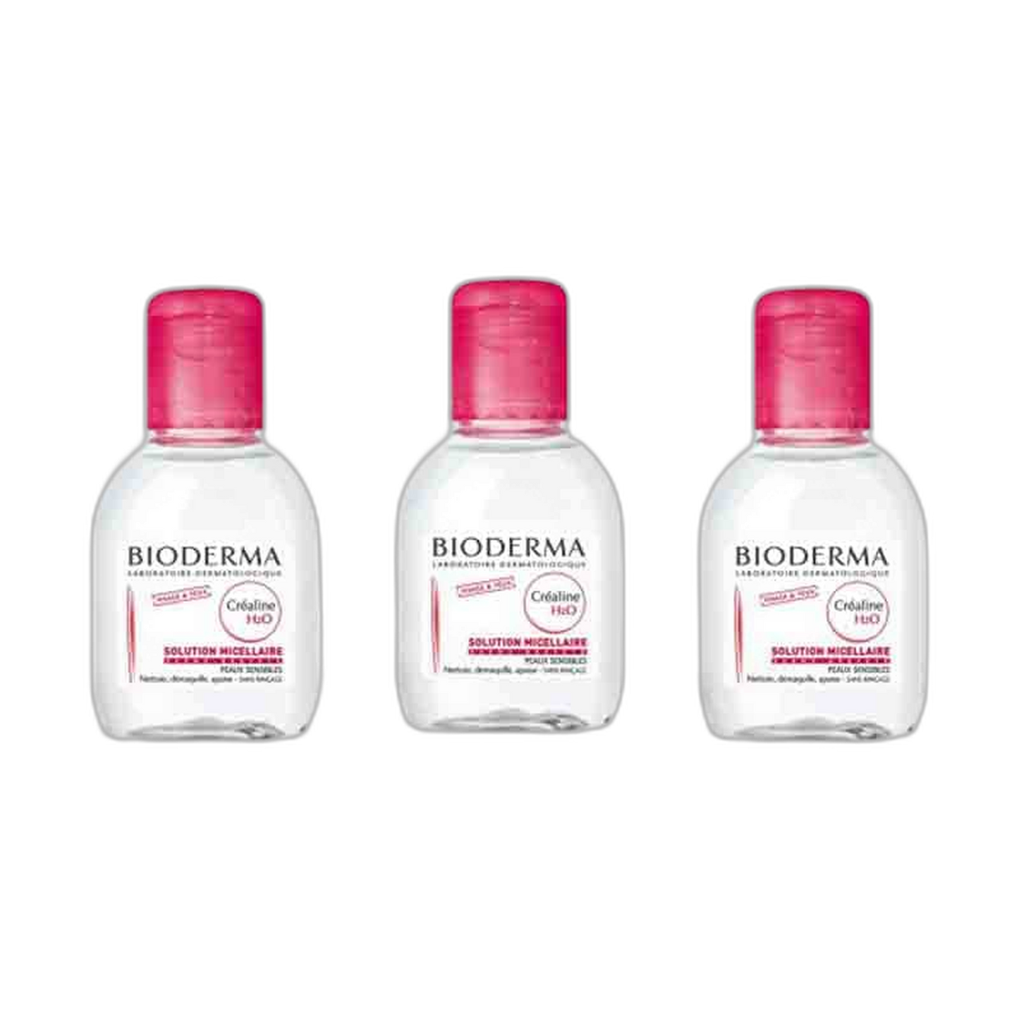 【Bioderma】クレアリン H2O 100 mL <3.4 fl oz> 3点セット