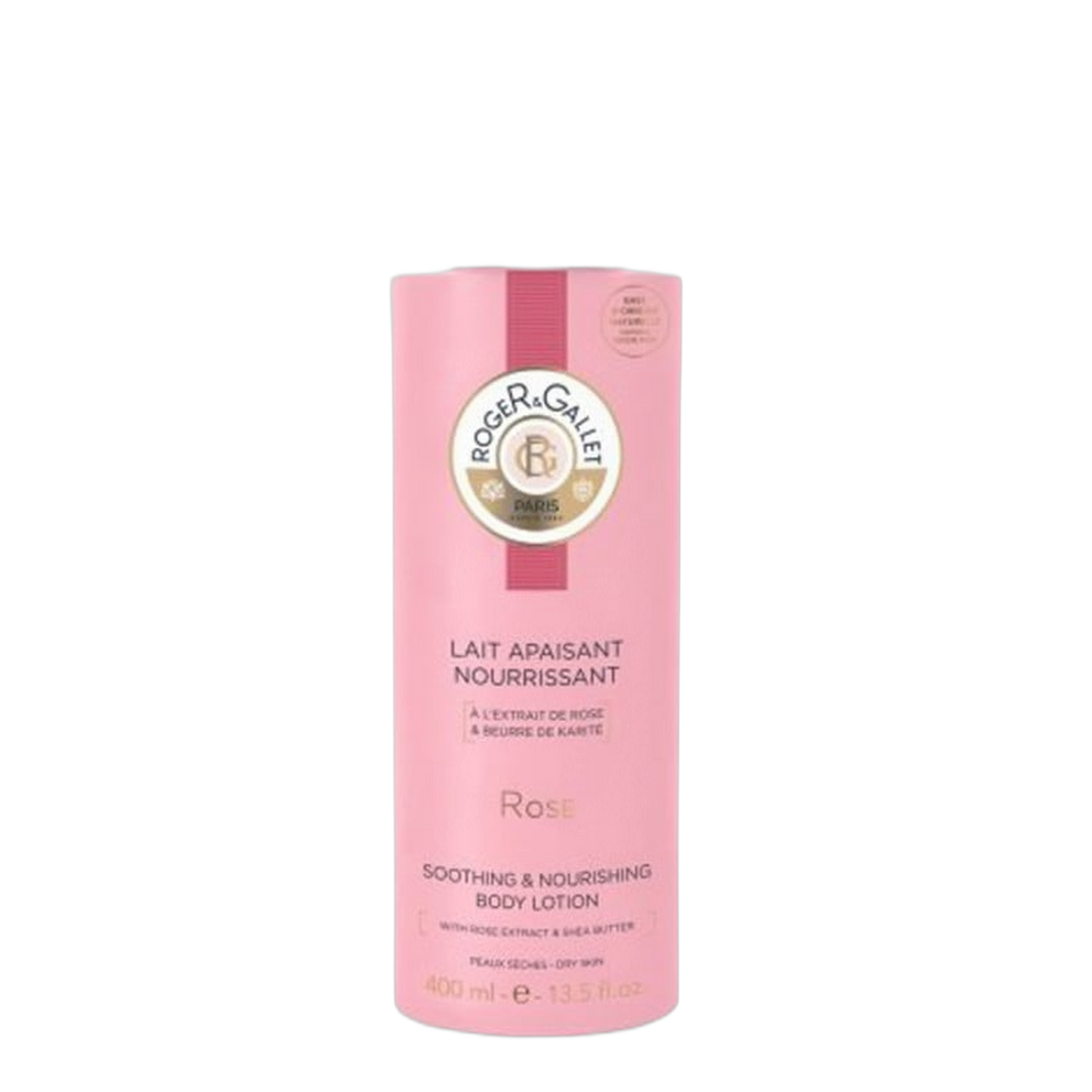 【ROGER & GALLET】FLEUR DE ROSE LAIT APAISANT NOURRISSANT 400ml <13.5 fl oz>