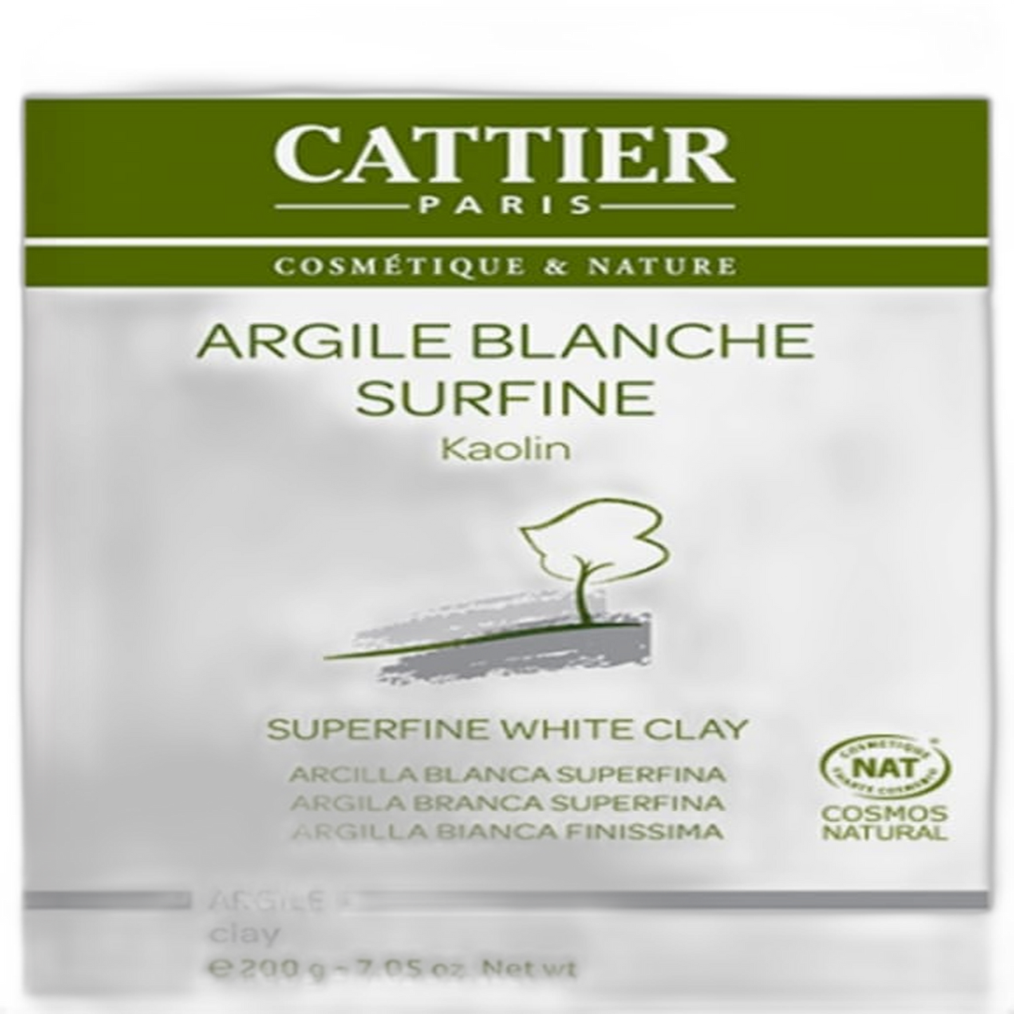 【Cattier】白色細膩黏土 200 g <7.05 oz>