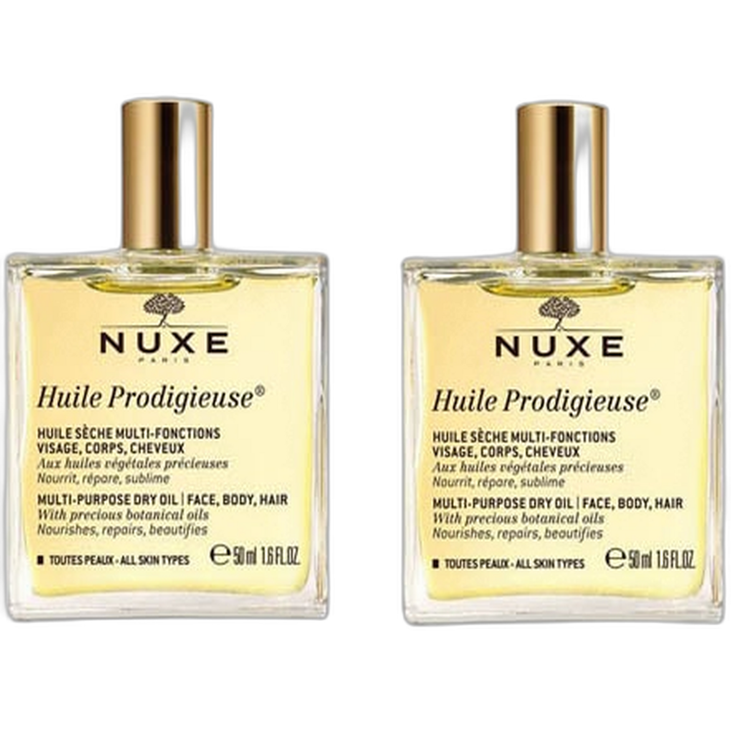 【NUXE】多效干性油 50 mL <1.7 fl oz> 2件套