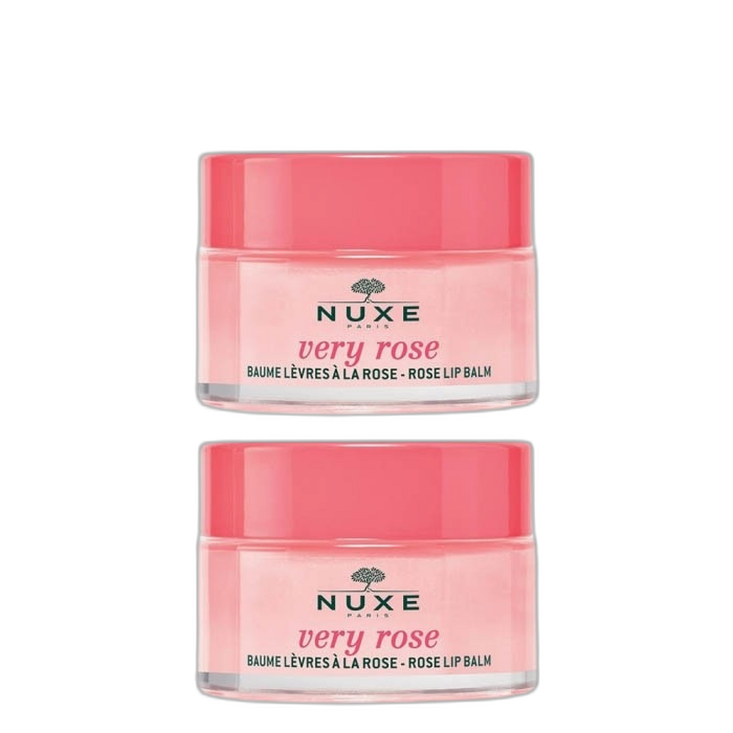 【NUXE】非常玫瑰保湿润唇膏 15 g <0.53 oz> 2件套装