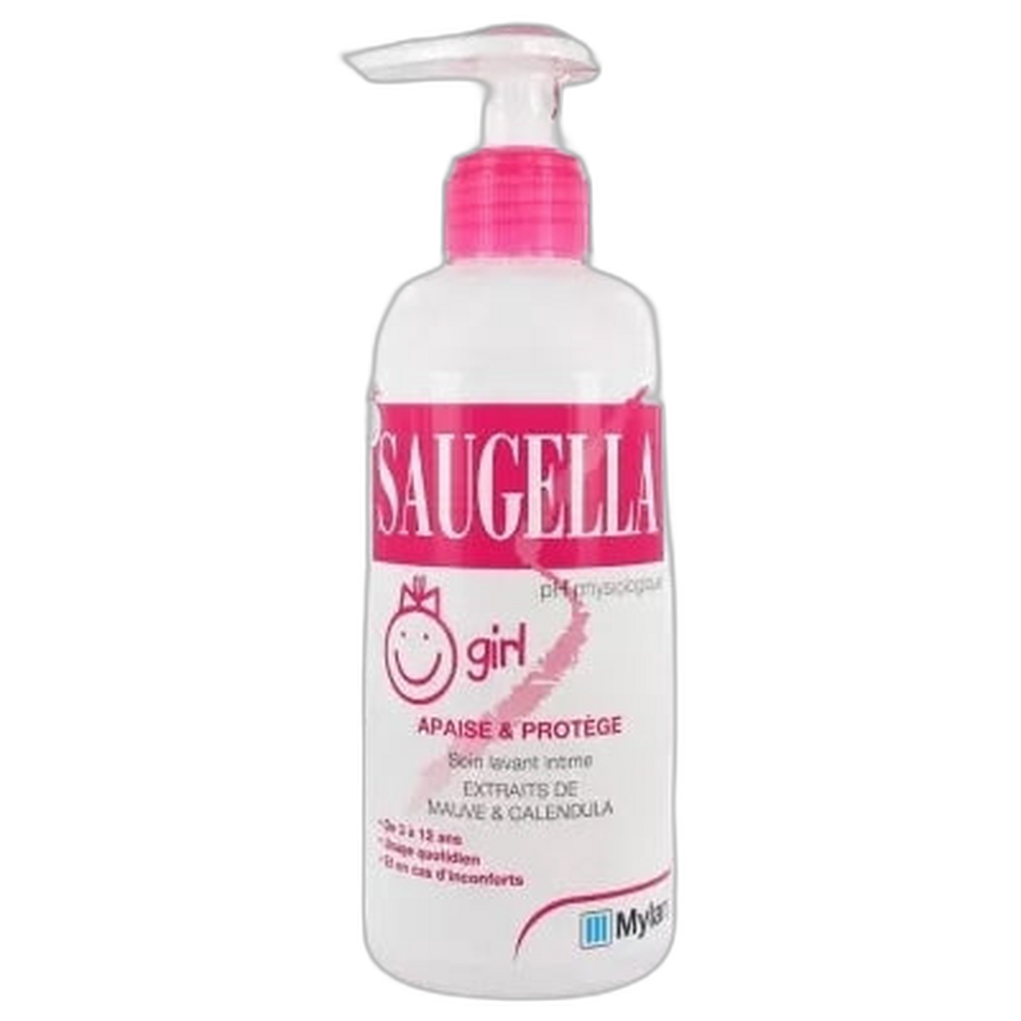 【Saugella】女孩私密洗液 200 mL <6.8 fl oz>
