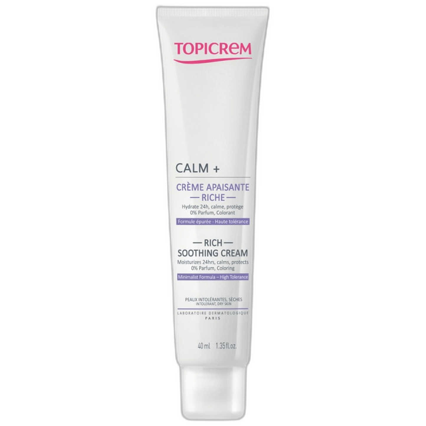 【Topicrem】カーム+ リッチ スージングクリーム 40 mL <1.4 fl oz>