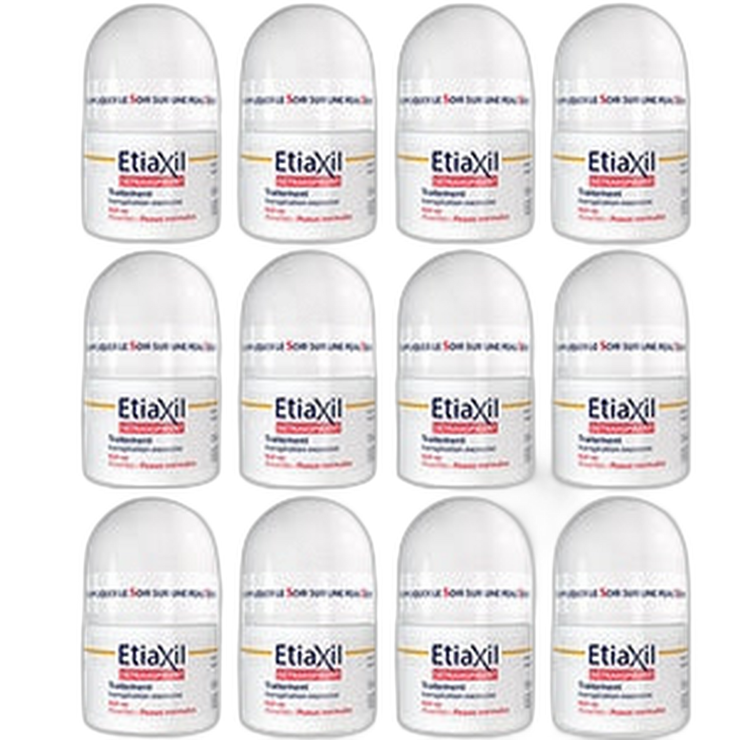 【Etiaxil】普通肌肤止汗剂 15 mL <0.51 fl oz> 12件套