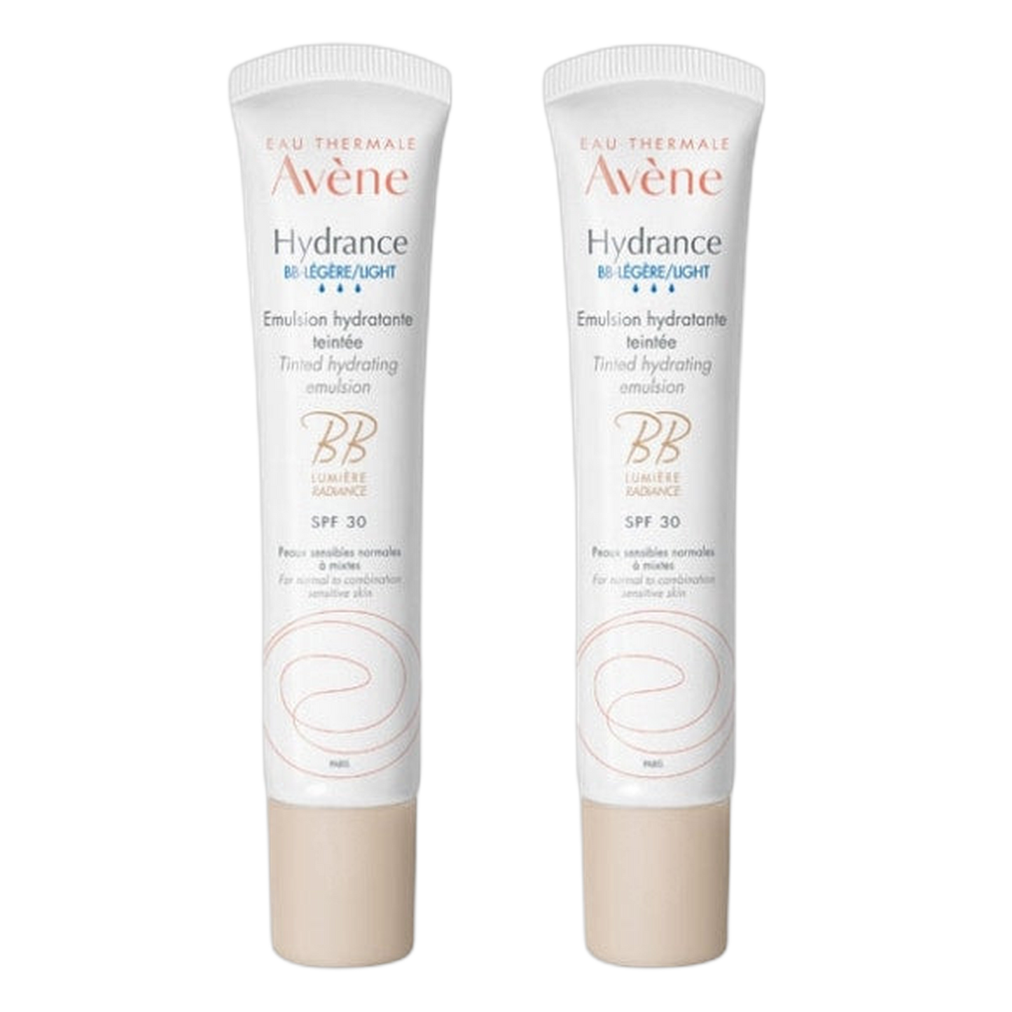 【AVENE】 HYDRANCE BB-LIGHT EMULSION HYDRATANTE TEINTEE SPF30 40ml <1.35 fl oz> 2pc
