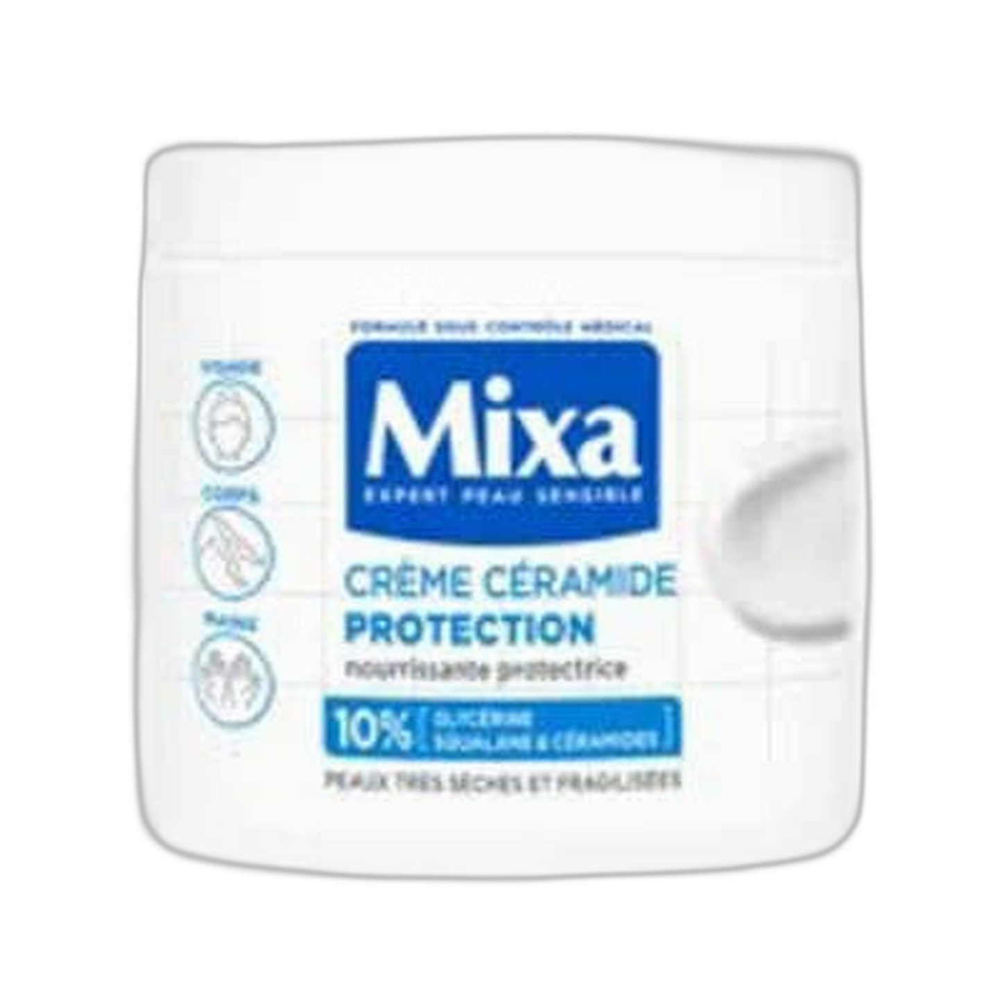 【Mixa】神經醯胺保護霜 400 mL <13.5 fl oz>