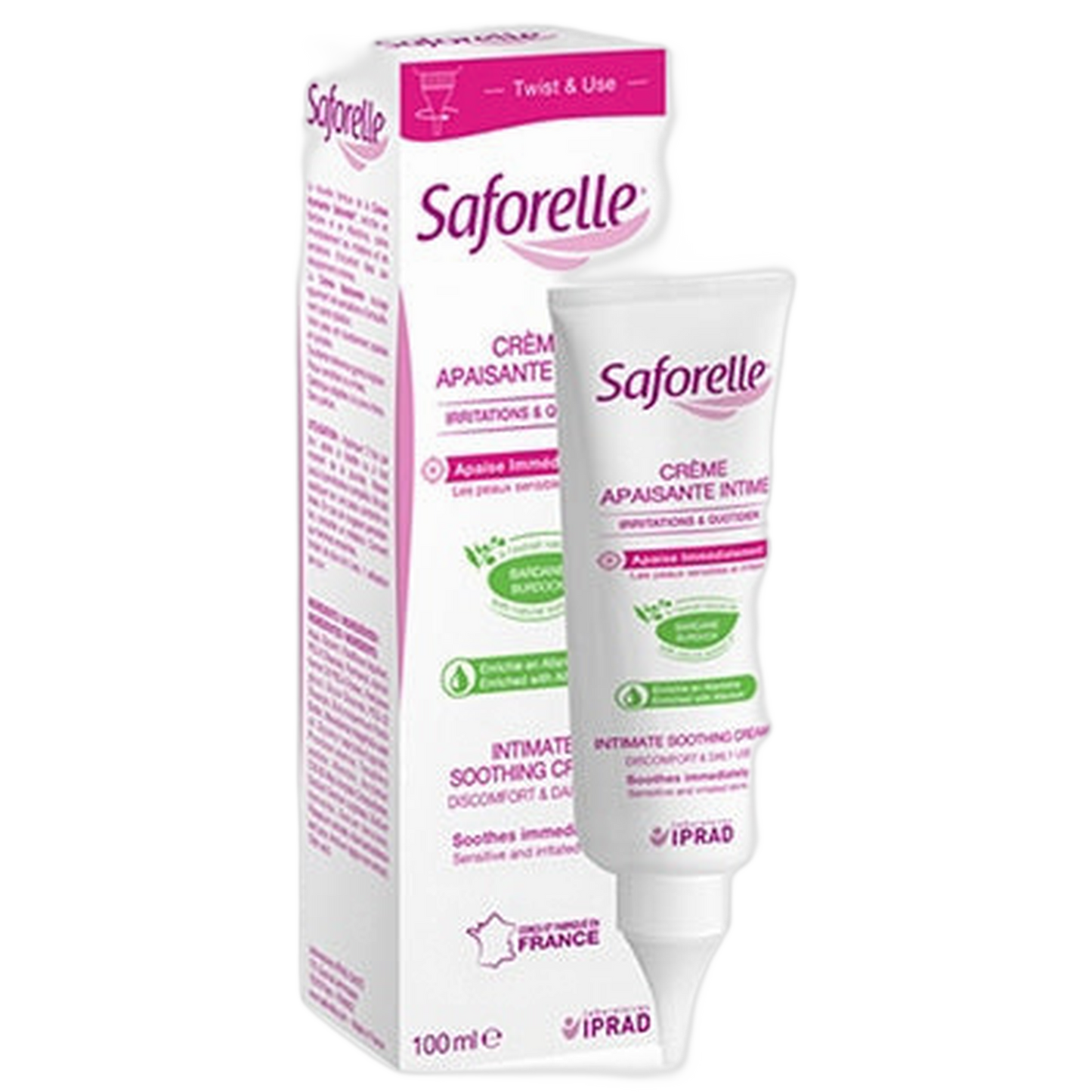 【SAFORELLE】CREME APAISANTE SOIN INTIME 100ml <3.4 fl oz>