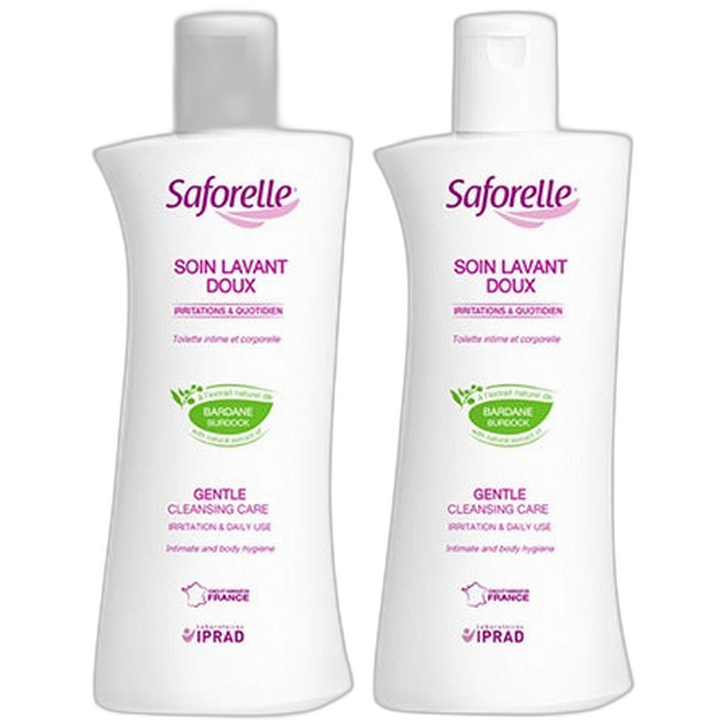 【Saforelle】温和清洁护理 250 mL <8.5 fl oz> 2件套装