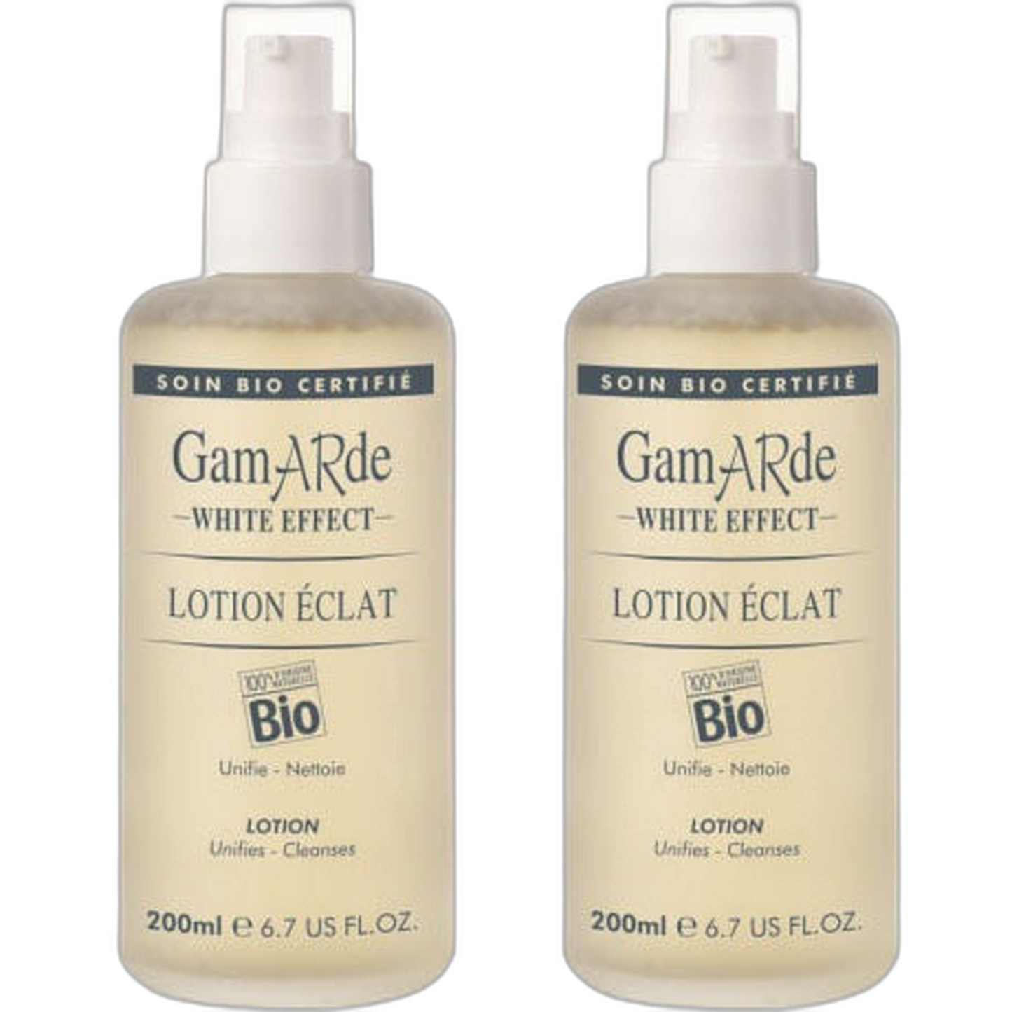 【Gamarde】白皙亮采化妝水 200 mL <6.8 fl oz> 2件組合