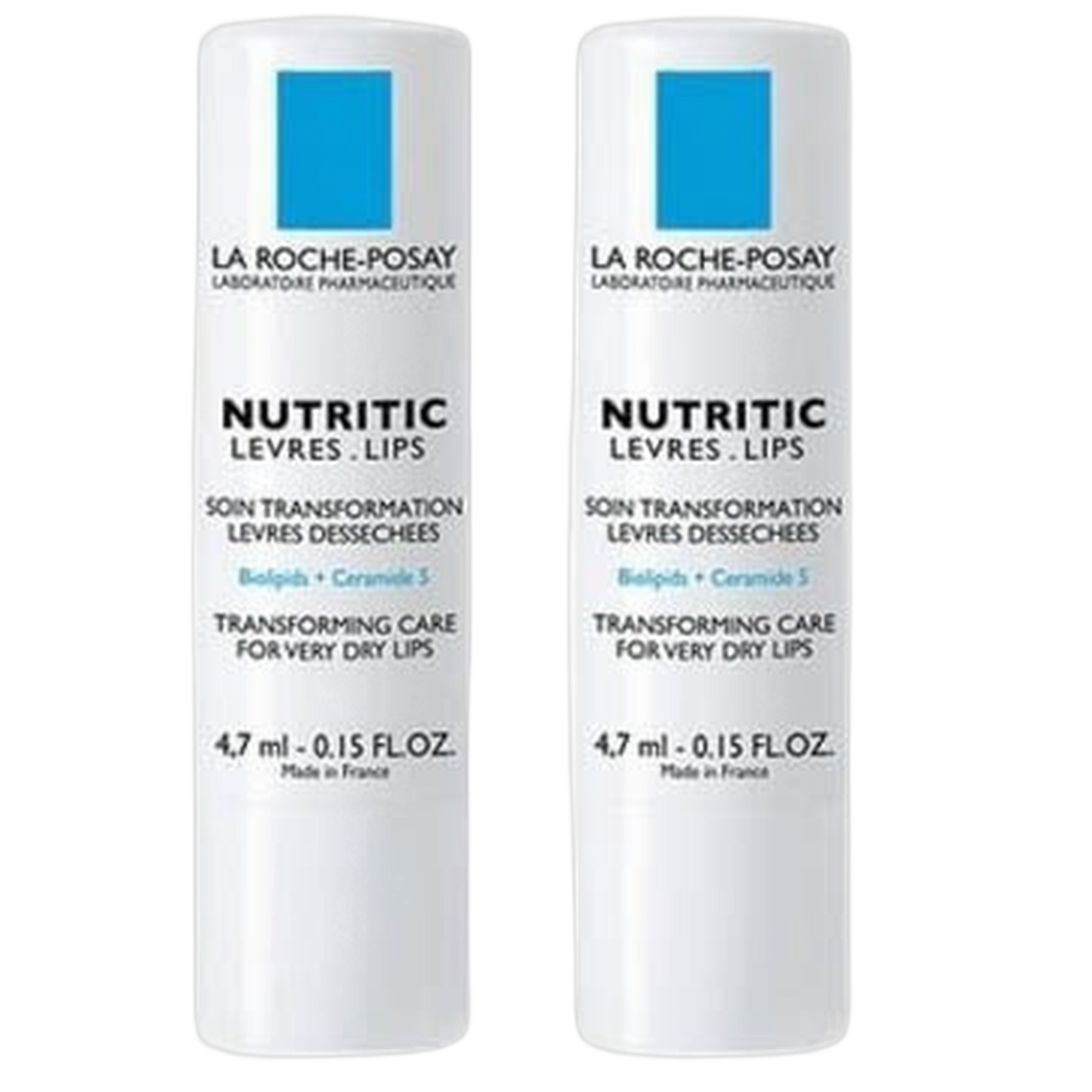 【LA ROCHE POSAY】NUTRITIC LEVRES LIPS 4.7ml <0.16 fl oz> 2pc
