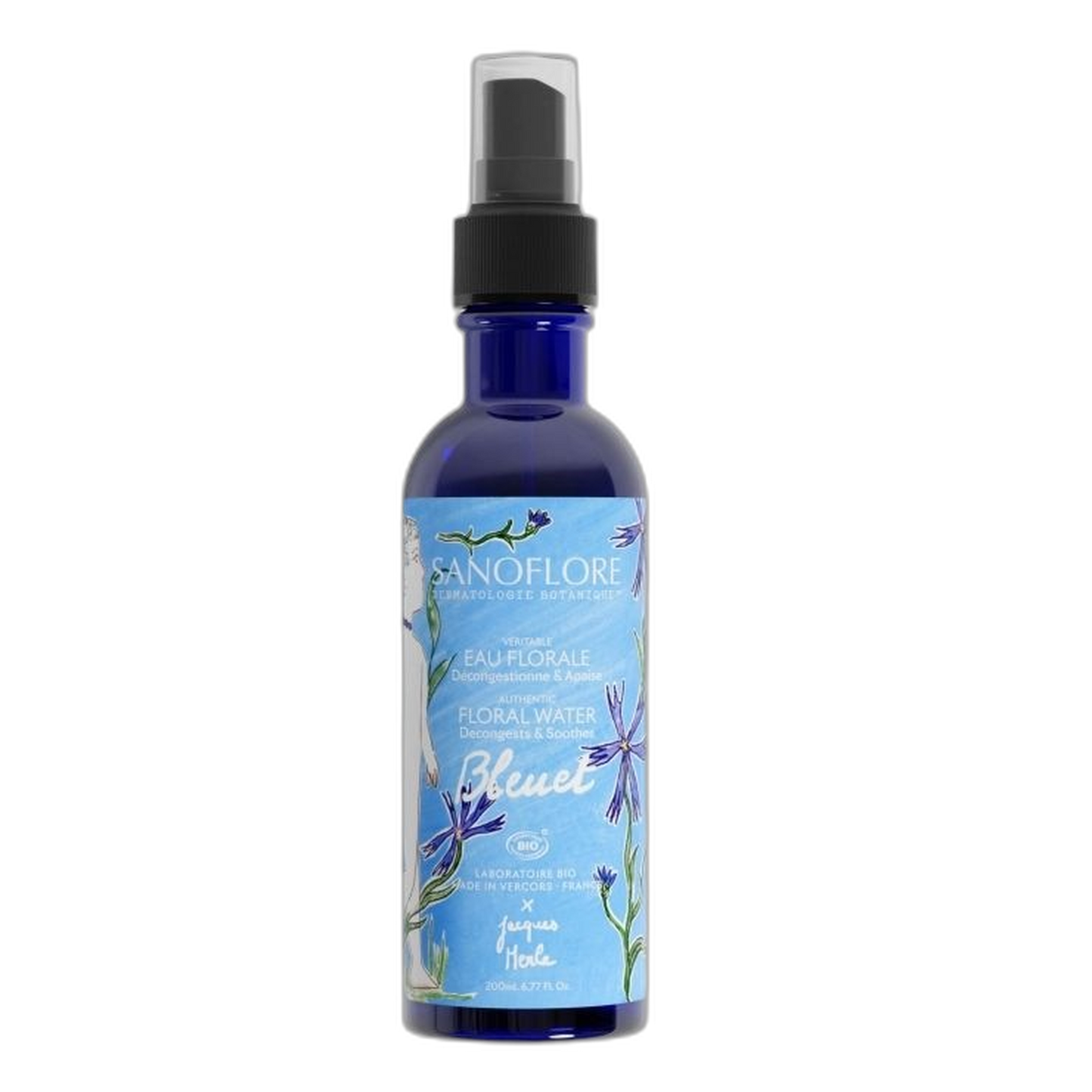 【Sanoflore】유기농 꽃수 수레국화 200 mL <6.8 fl oz>