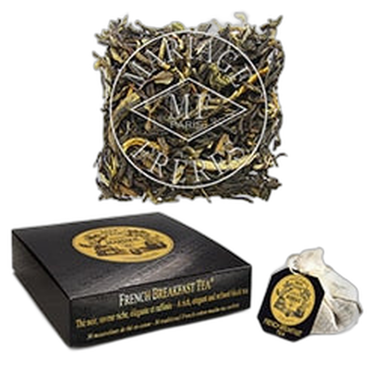 【Mariage Frères】French Breakfast -30 Cotton Muslin Bags- 100 g <3.53 oz>