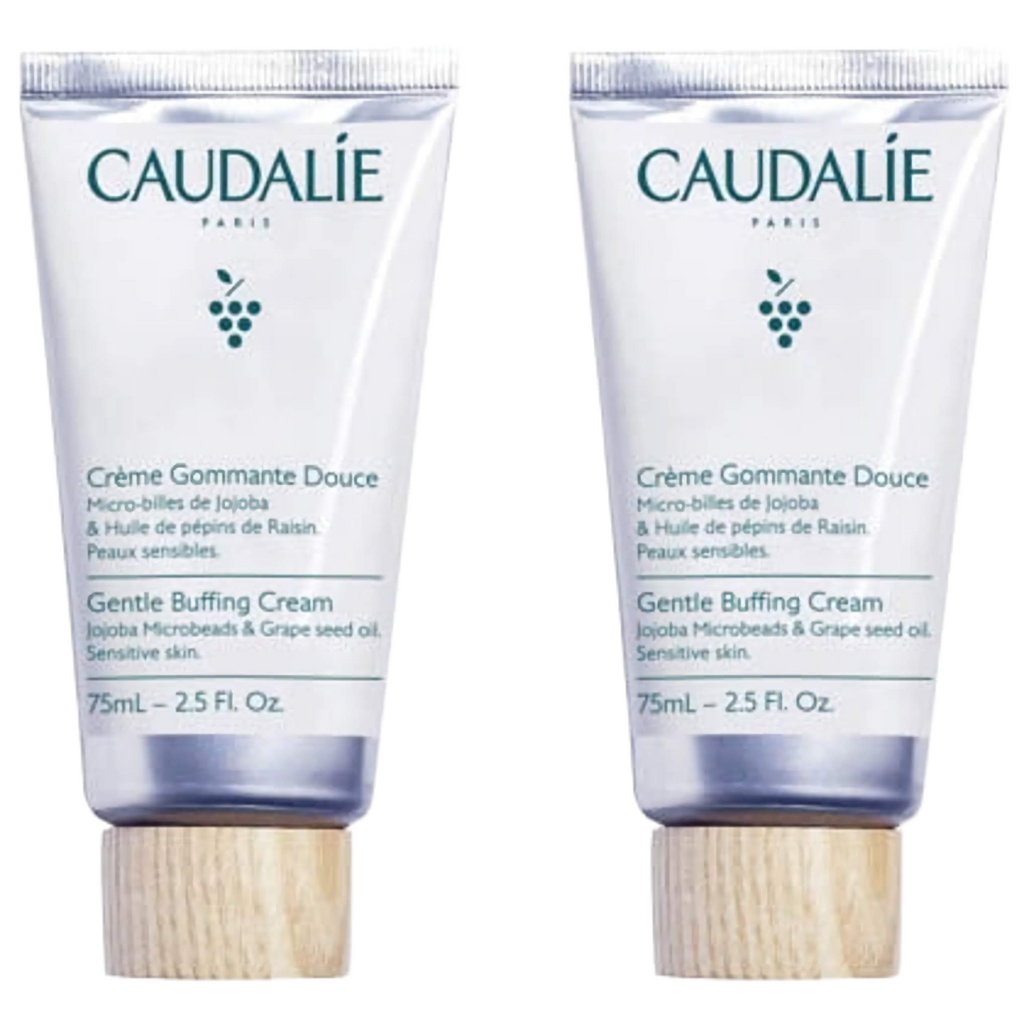 【CAUDALIE】CREME GOMMANT DOUCE - VINOCLEAN 75ml <2.54fl oz> 2pc